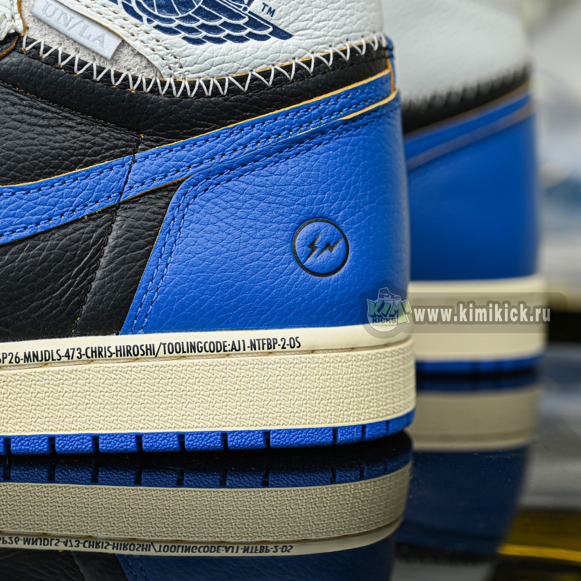 Union x Fragment Design x Air Jordan 1 High OG SP Royal  IO7847-001