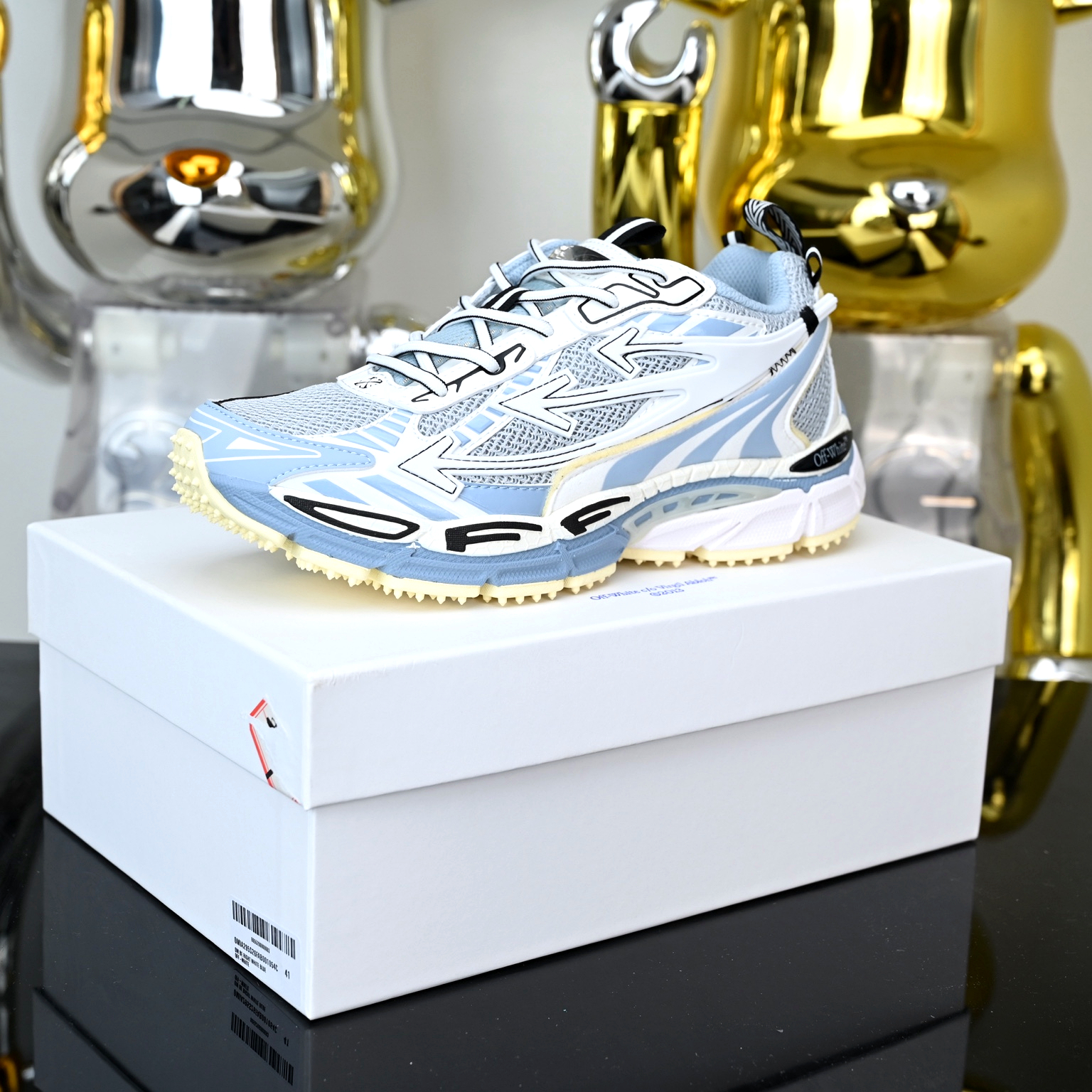 Off-White™ x Puma Velocity NITRO™ 3 “White / Blue”