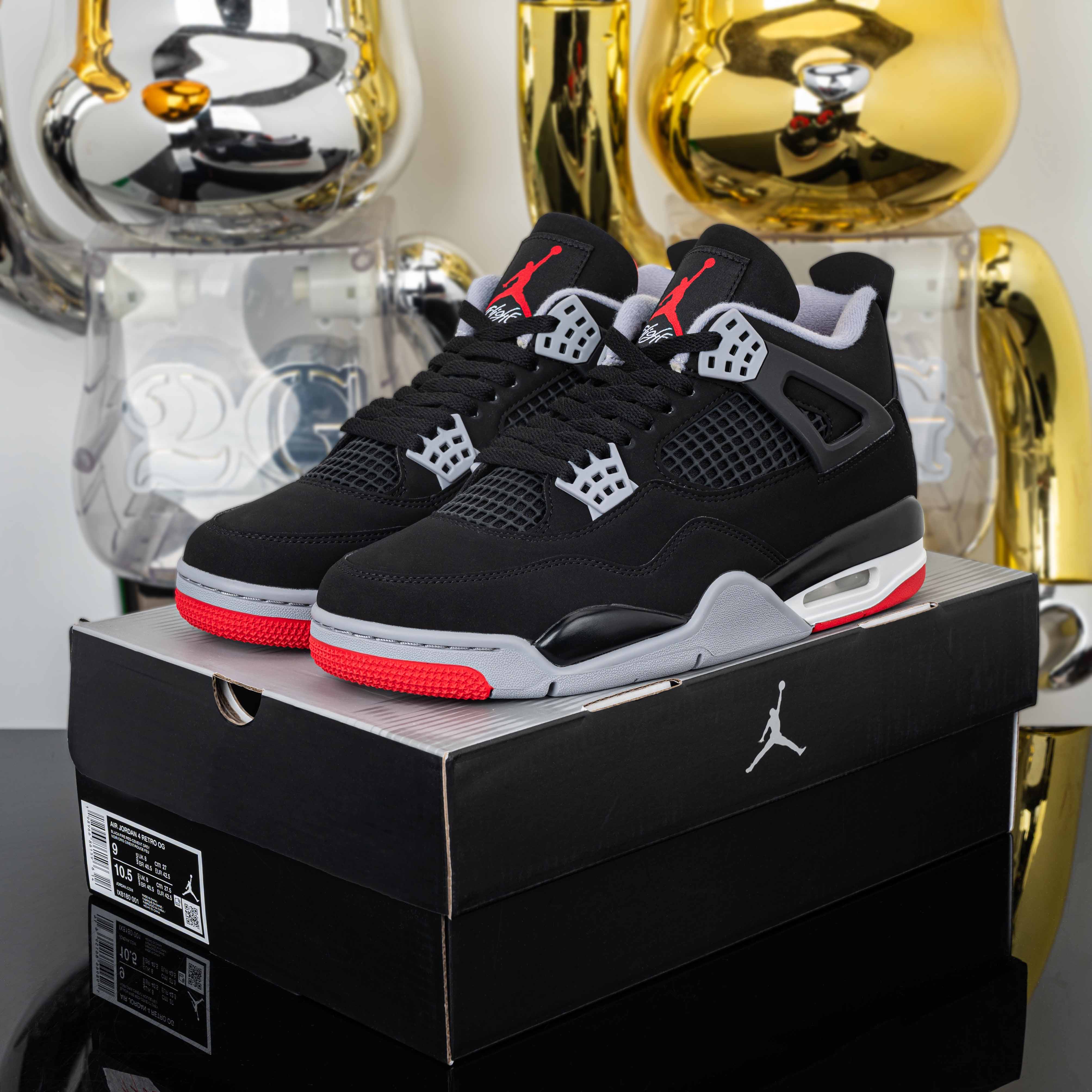 AIR JORDAN 4 RETRO OG Bred  IX8180-001