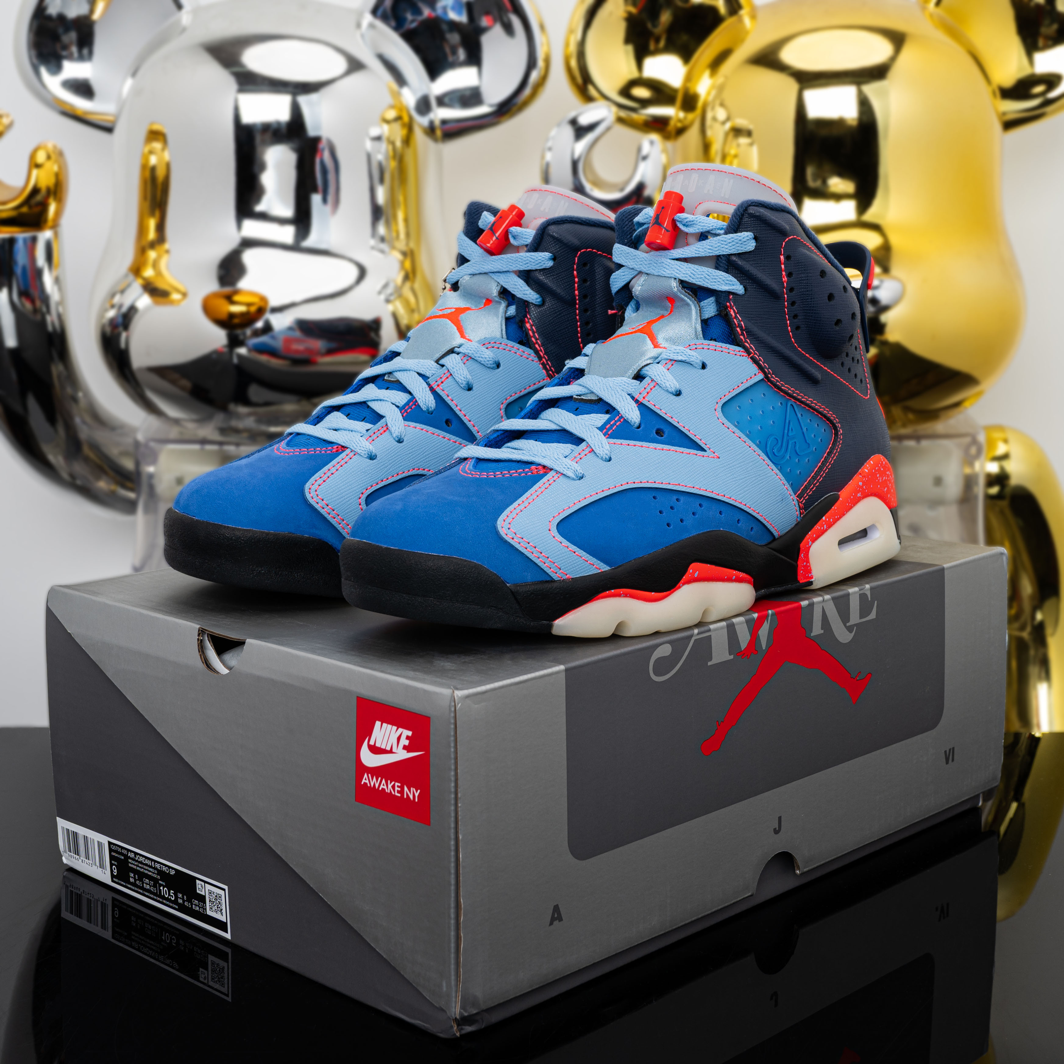 Awake NY x Air Jordan 6 Midnight Navy IQ5706-400
