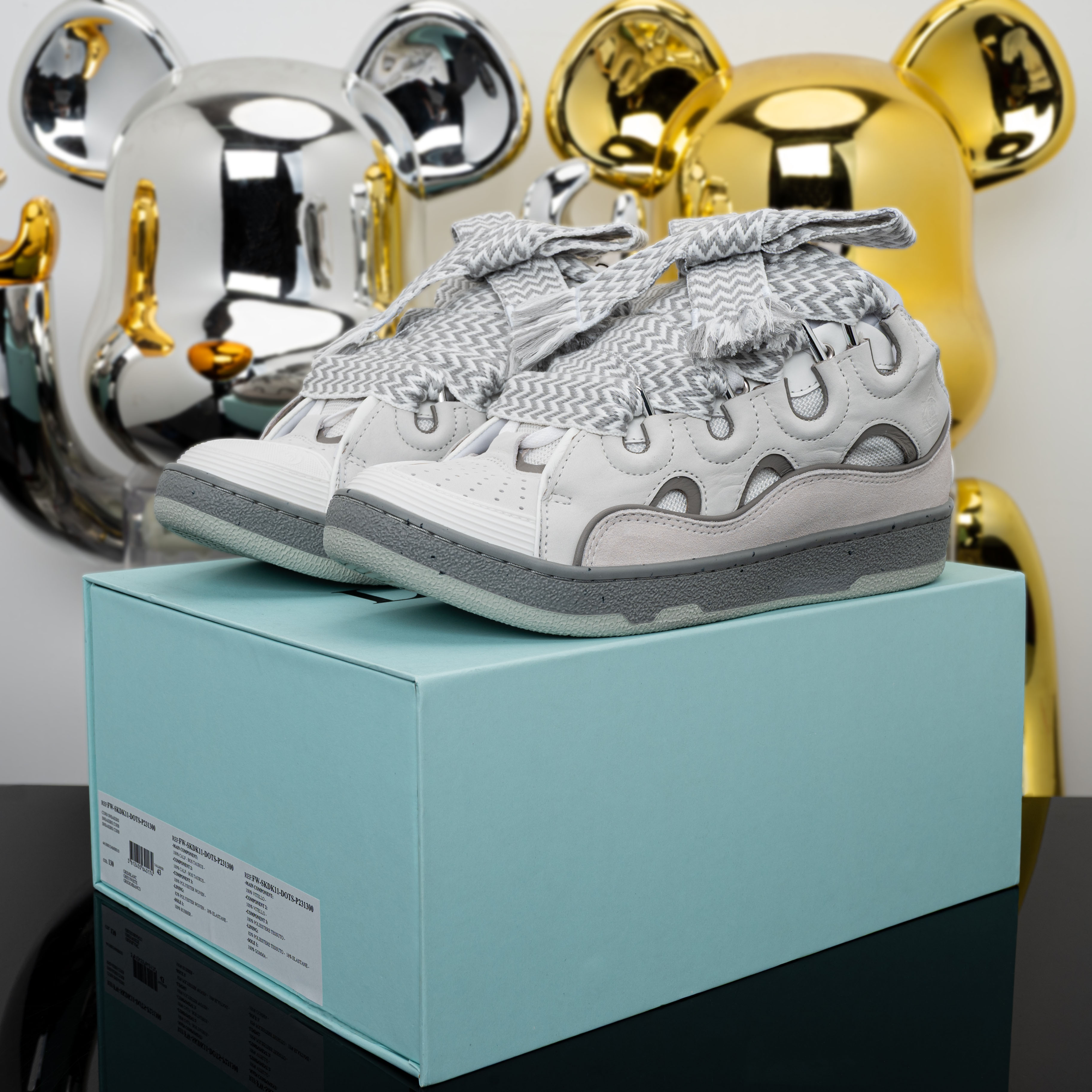 Lanvin Curb Sneakers FW-SKDK11-DOTS-P231300