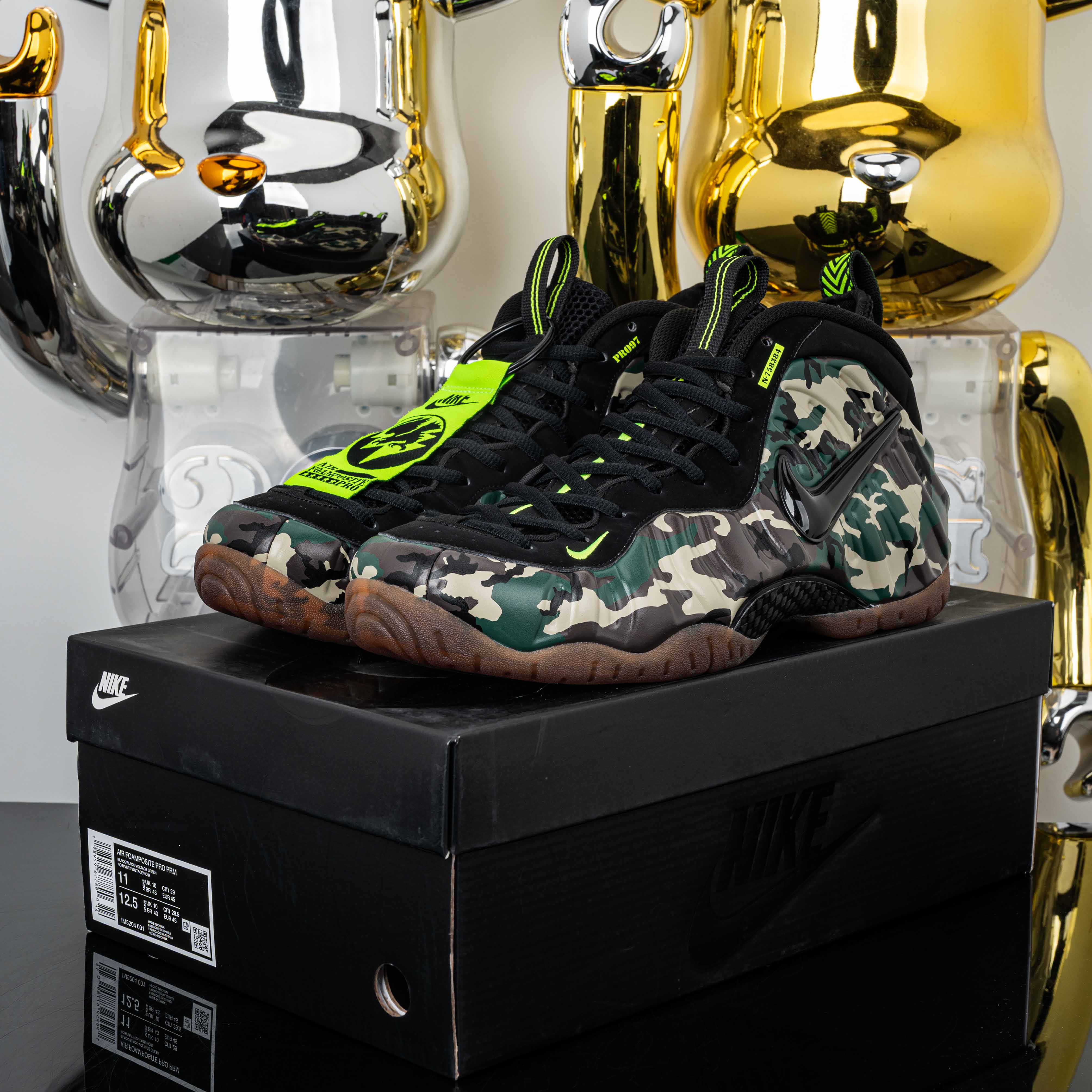 Nike Air Foamposite Pro PRM Green Camo IM5204-001