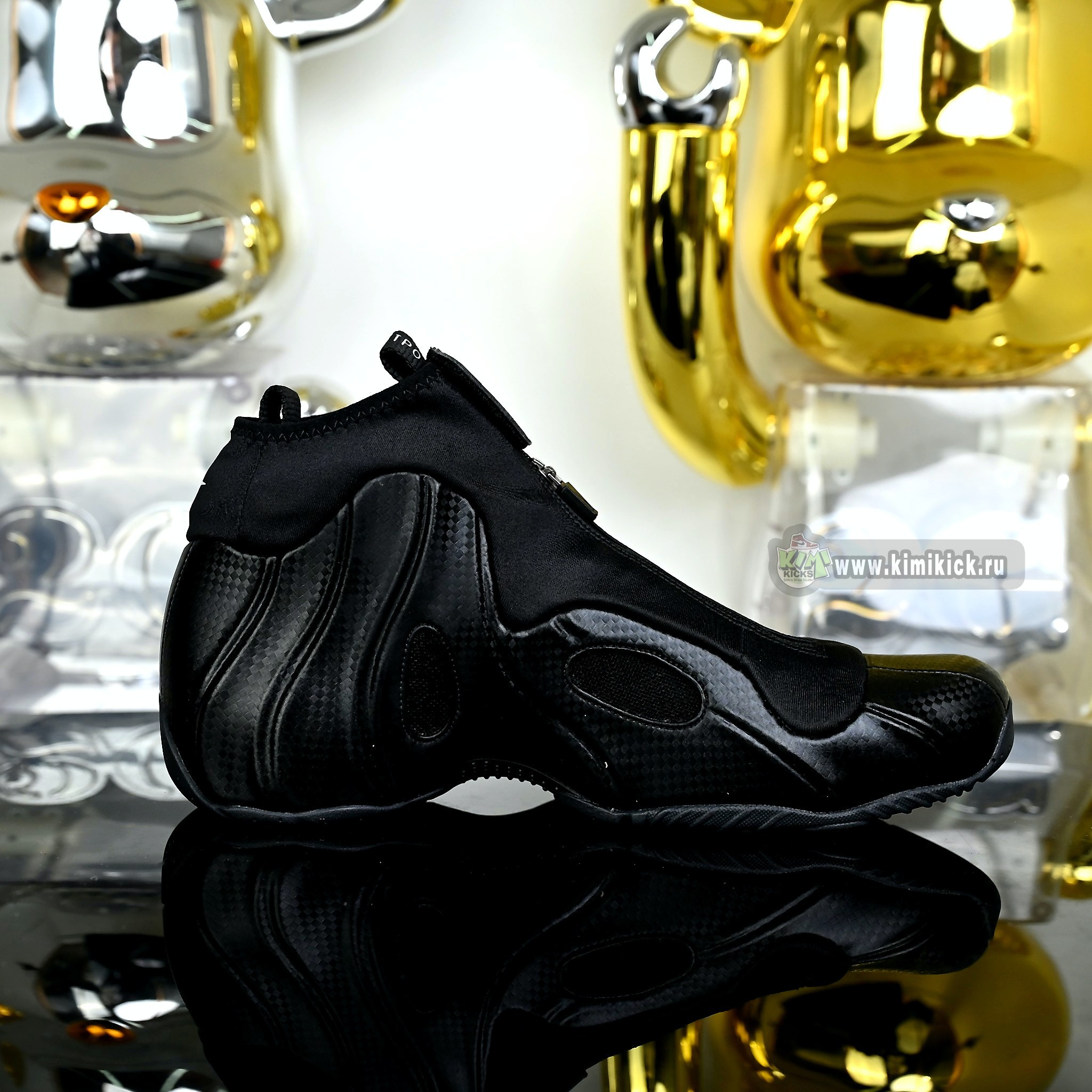 Nike Air Flightposite 2014 “Carbon Fiber Black” 642307-001
