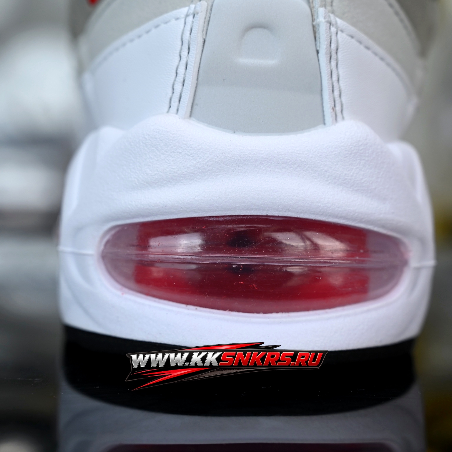 Nike Air Max 95 Big Bubble Premium White University Red IB7862-100