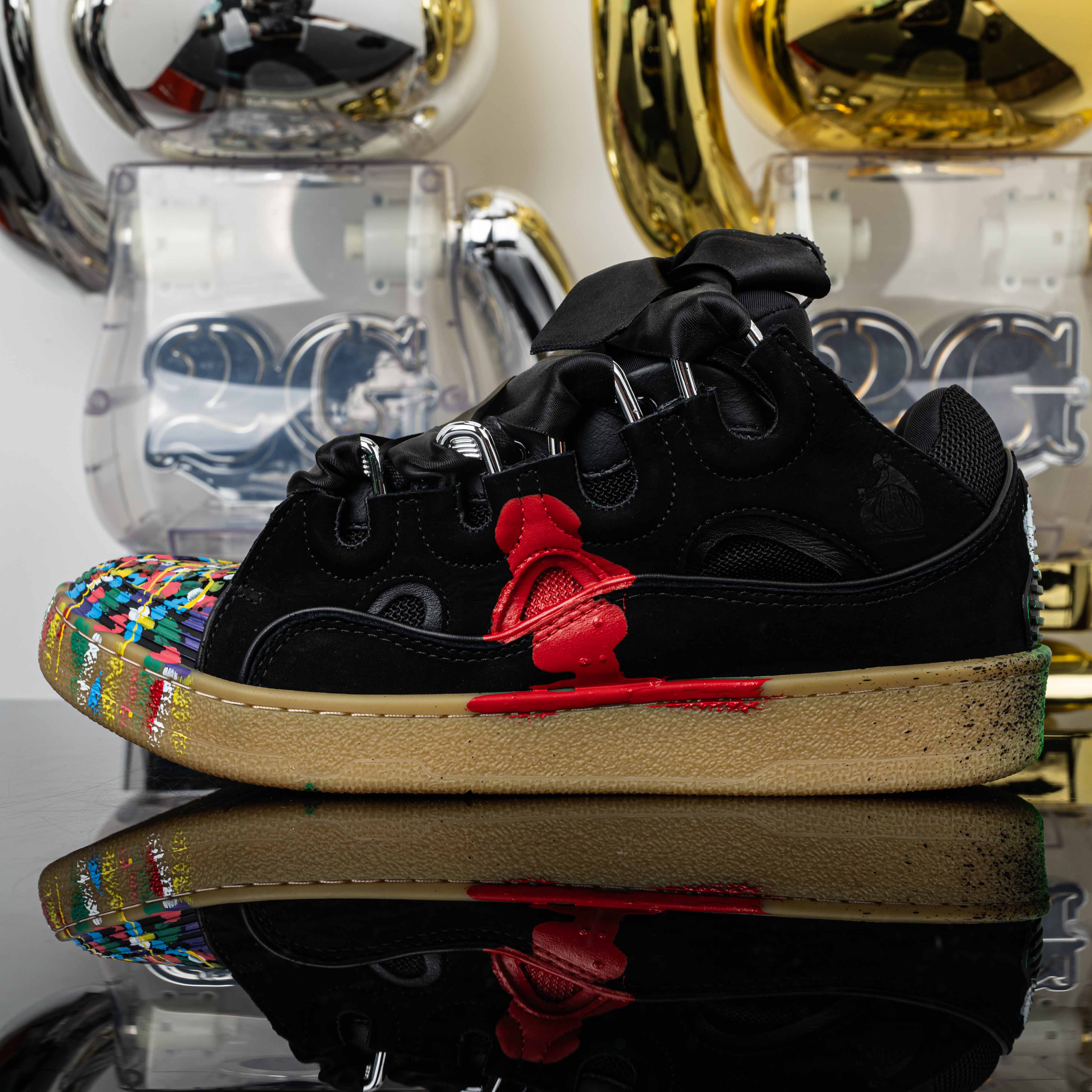 Gallery Dept x Lanvin Curb Light Paint Drip FM-SKRK11-DRGD-P2210S1