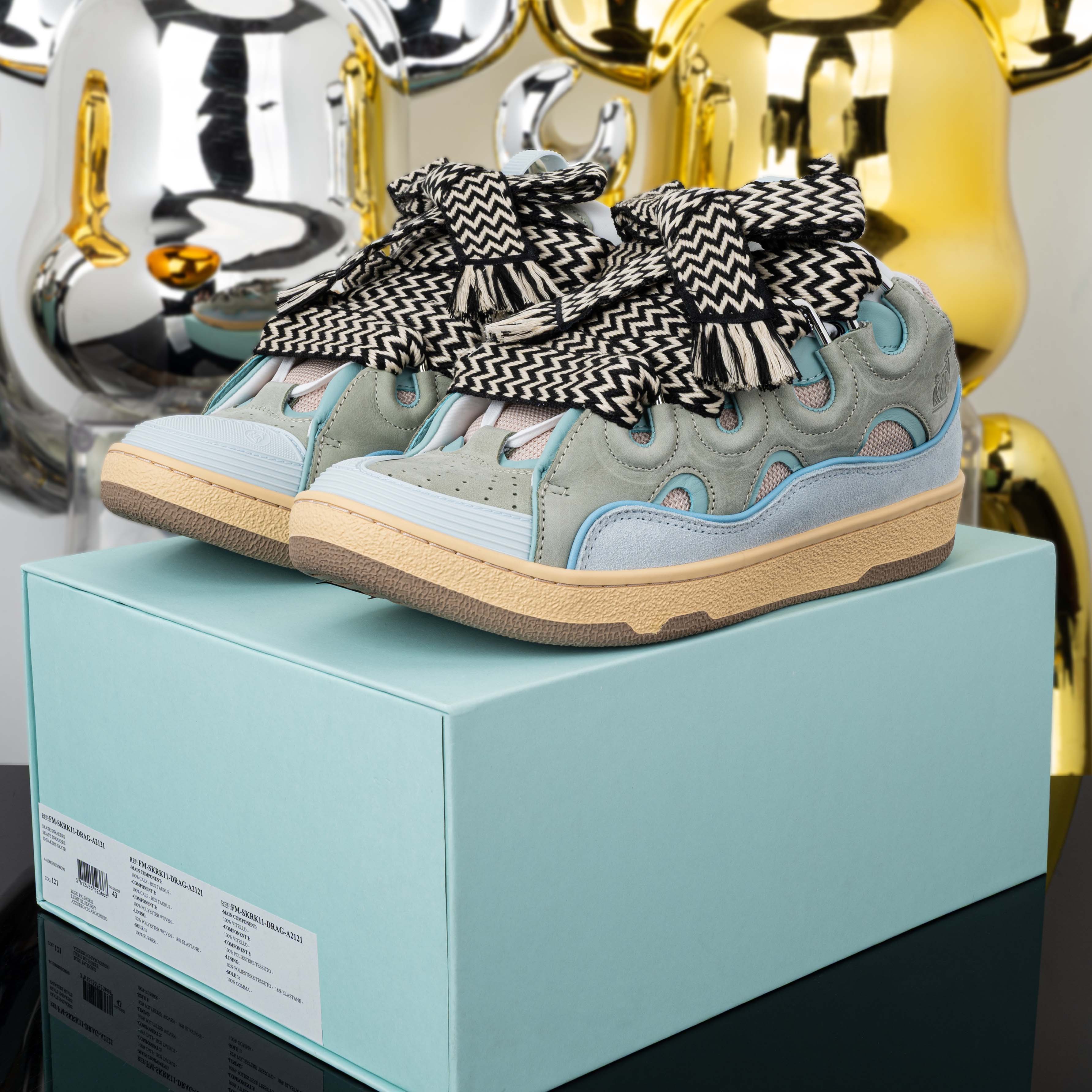 Lanvin Curb Sneakers FM-SKRK11-DRAG-A2121