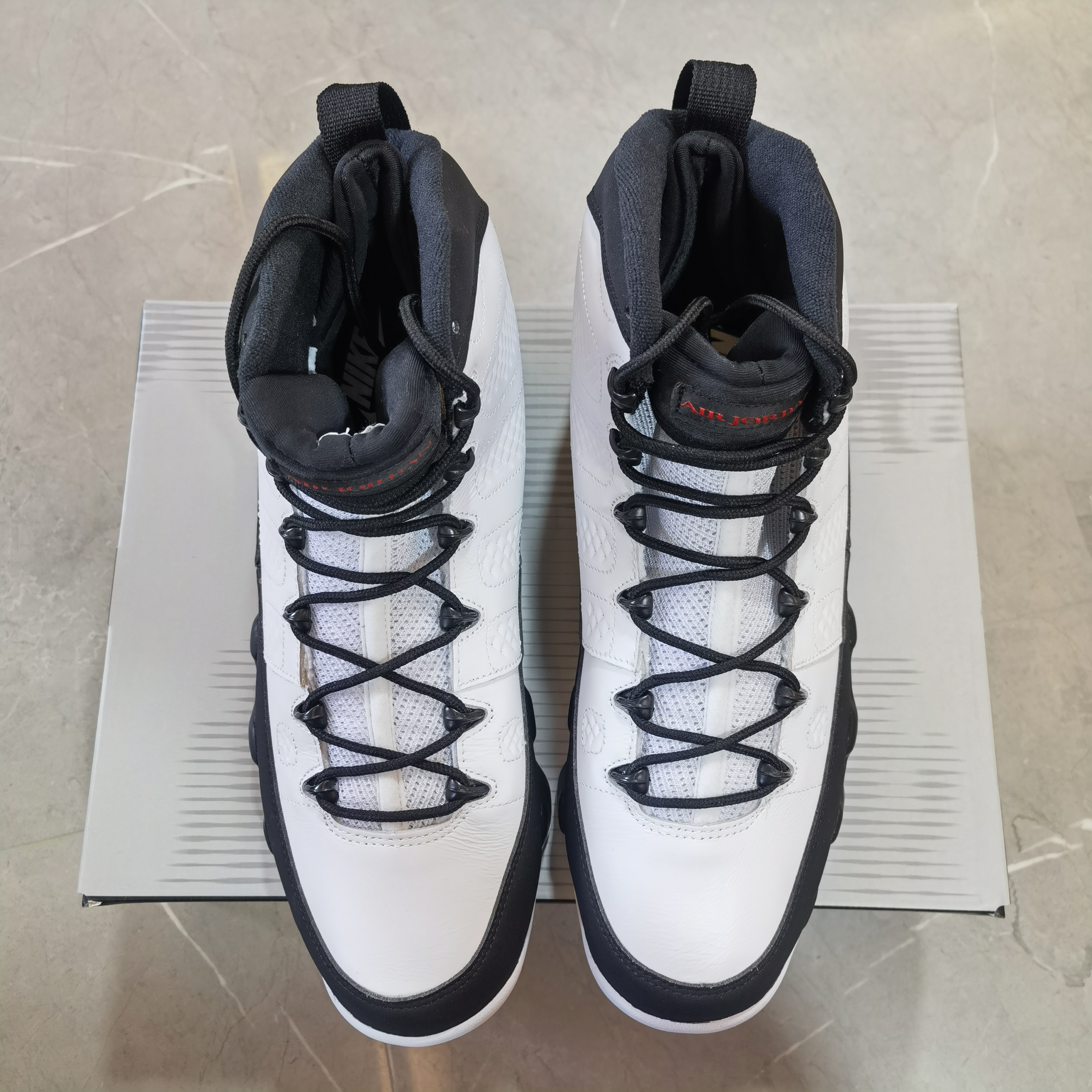 Air Jordan 9 Retro White Black CDP