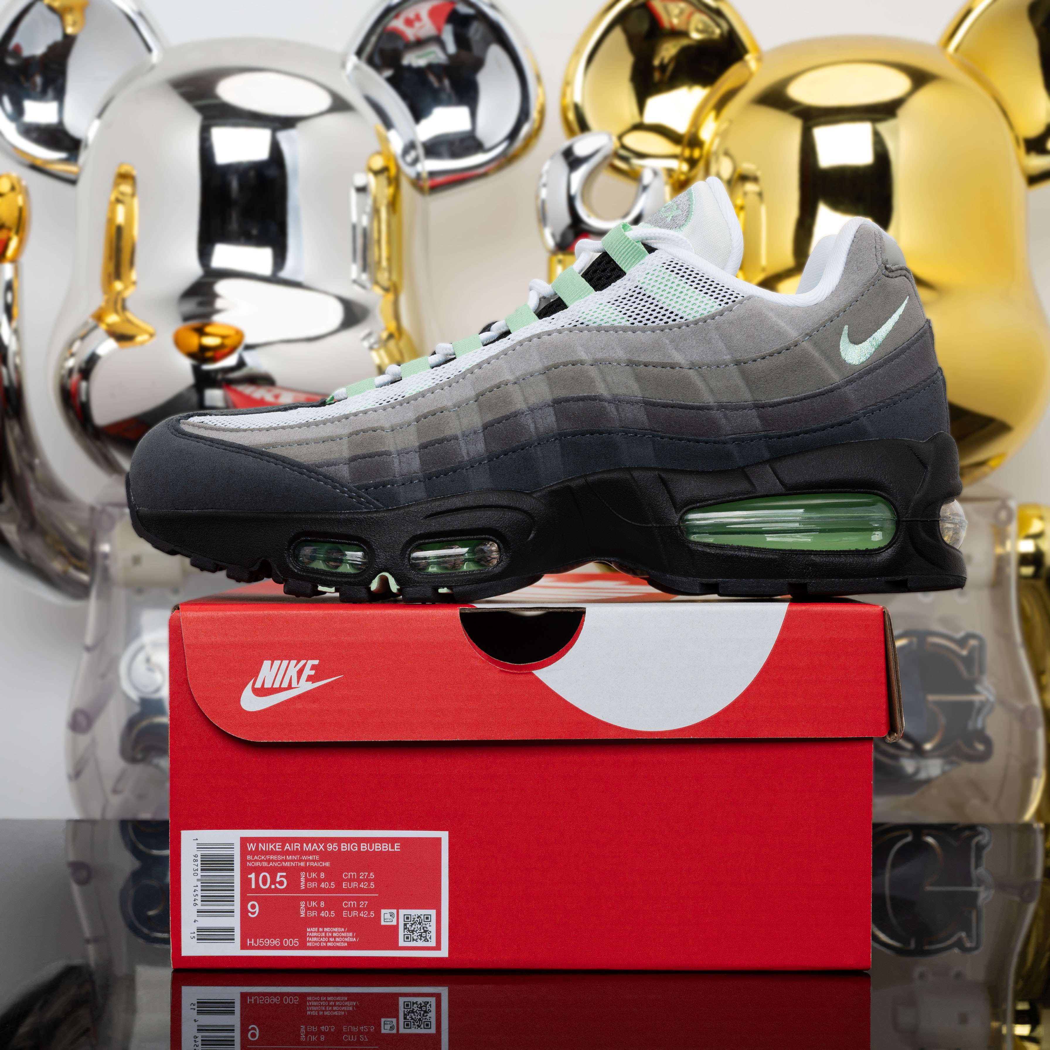 Nike Air Max 95 Big Bubble “Black Fresh Mint” HJ5996-005