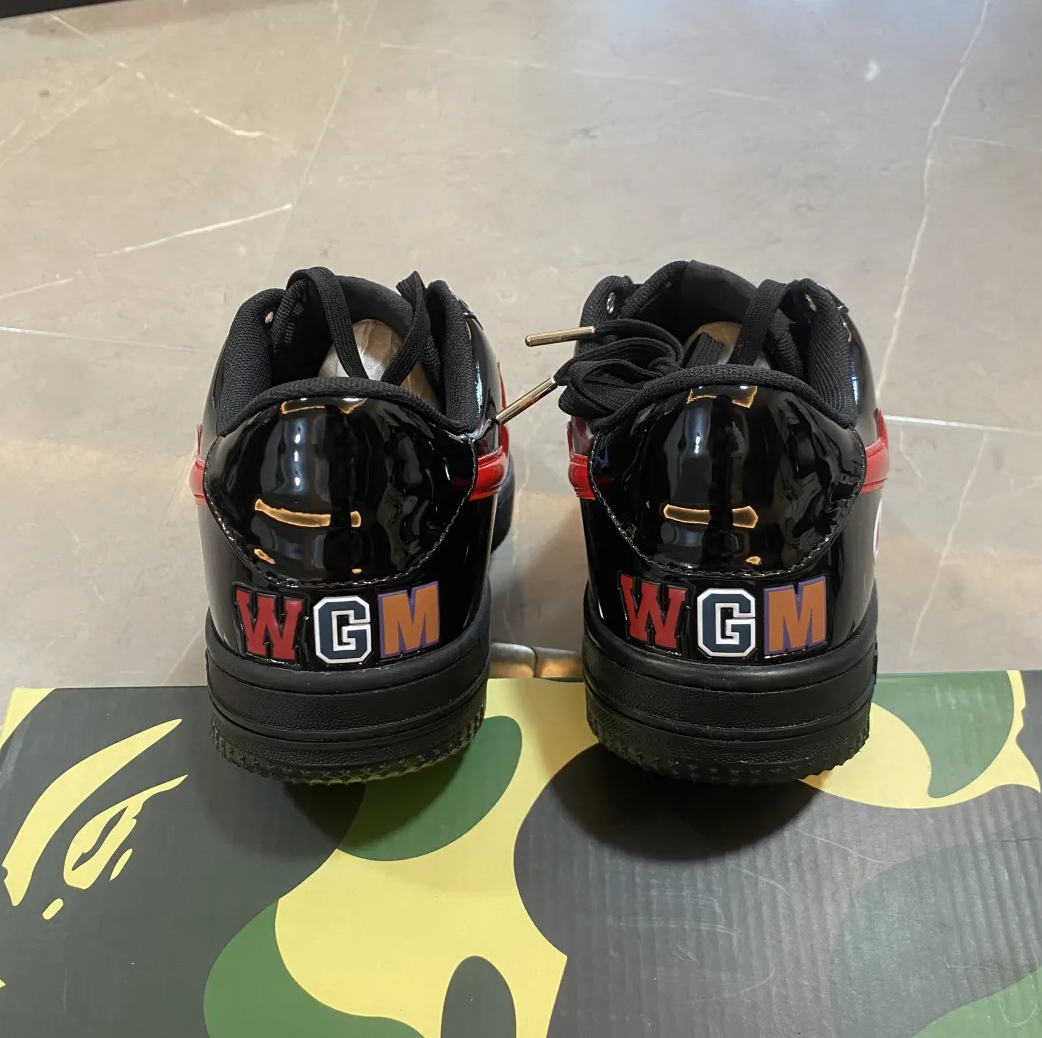 Bape Sta Low Shark Black