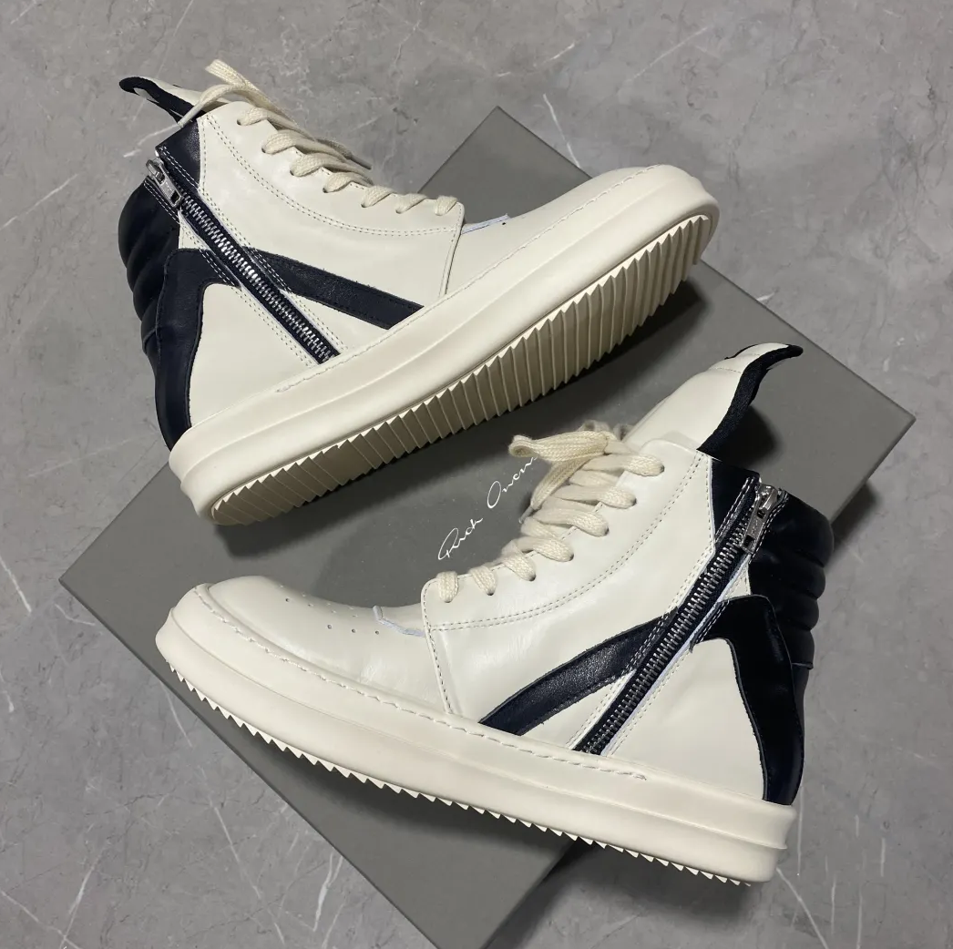 RICK OWENS High Top White
