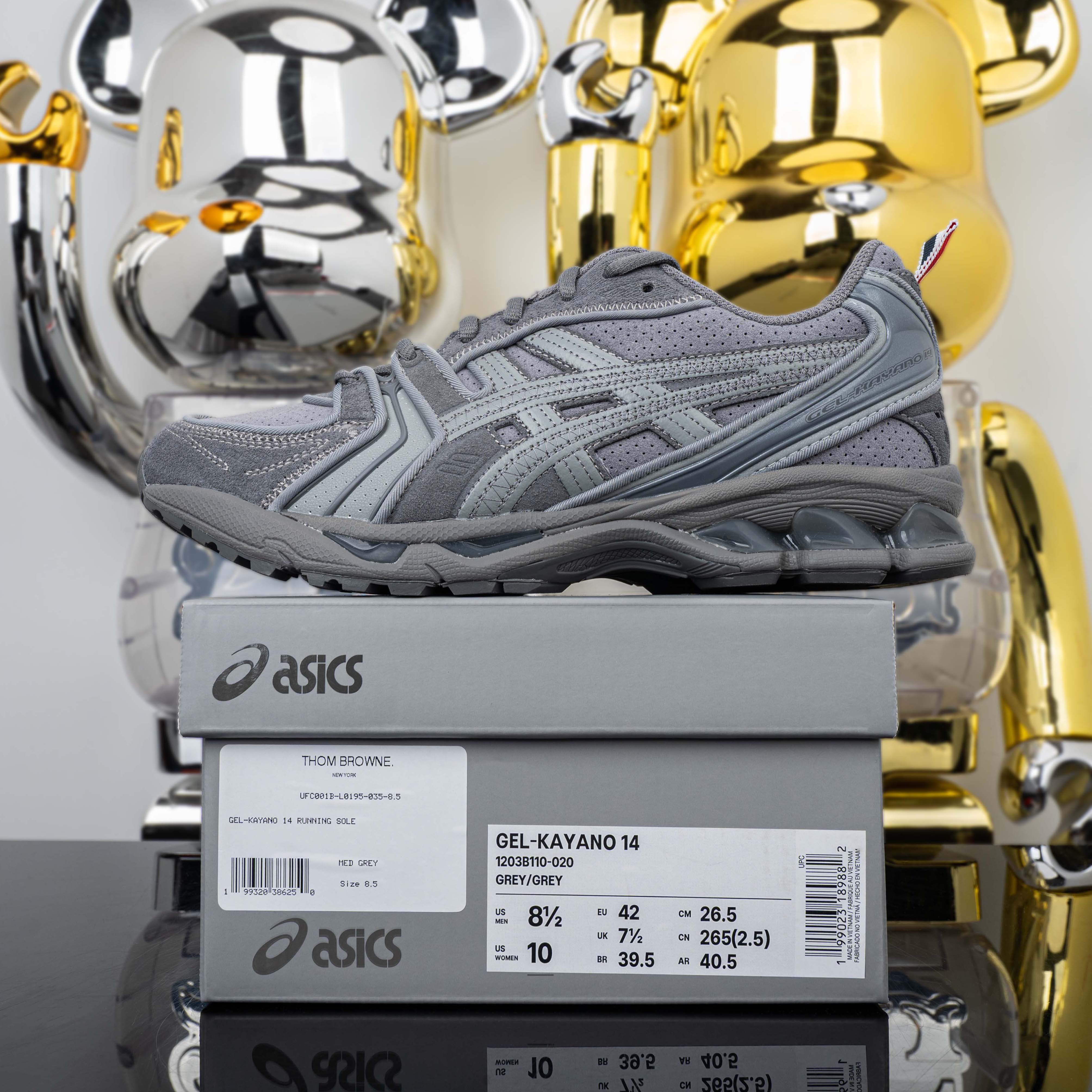 Thom Browne x ASICS GEL-KAYANO 14 Grey 1203B110-020