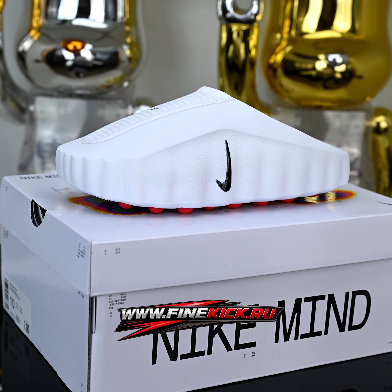 Nike Mind 001 White Obsidian Speed Red HQ4307-101