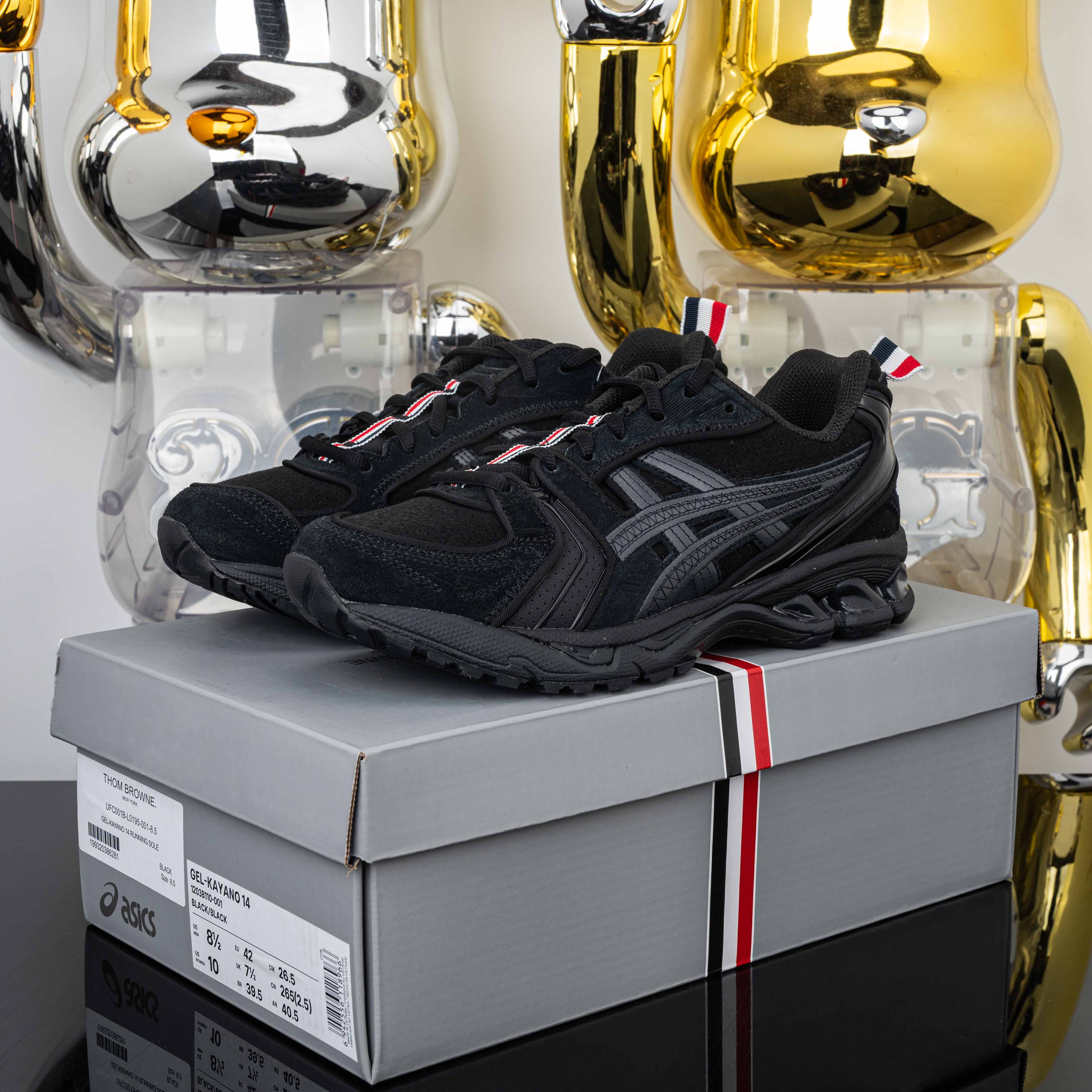 Thom Browne x ASICS GEL-KAYANO 14 Black 1203B110-001