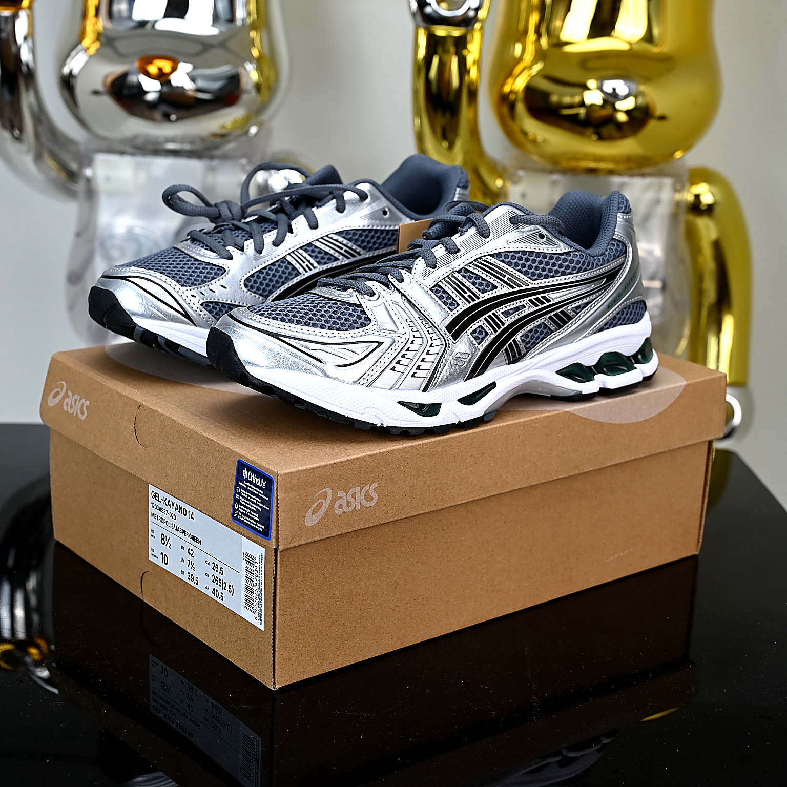 ASICS GEL-KAYANO 14 “Metropolis / Jasper Green” 1203A537-020