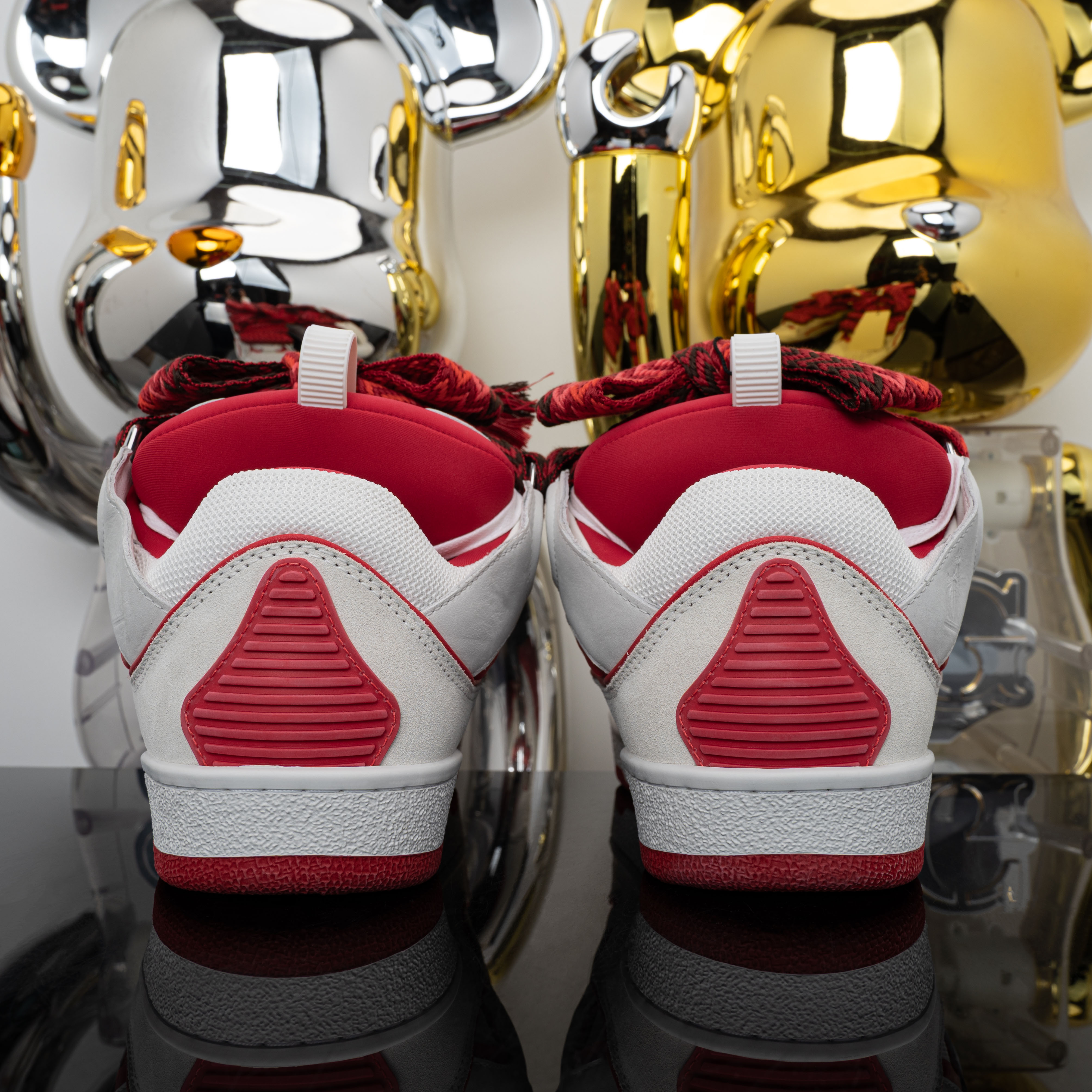 Lanvin Curb Sneakers  FM-SKD11-DRAP-P230030