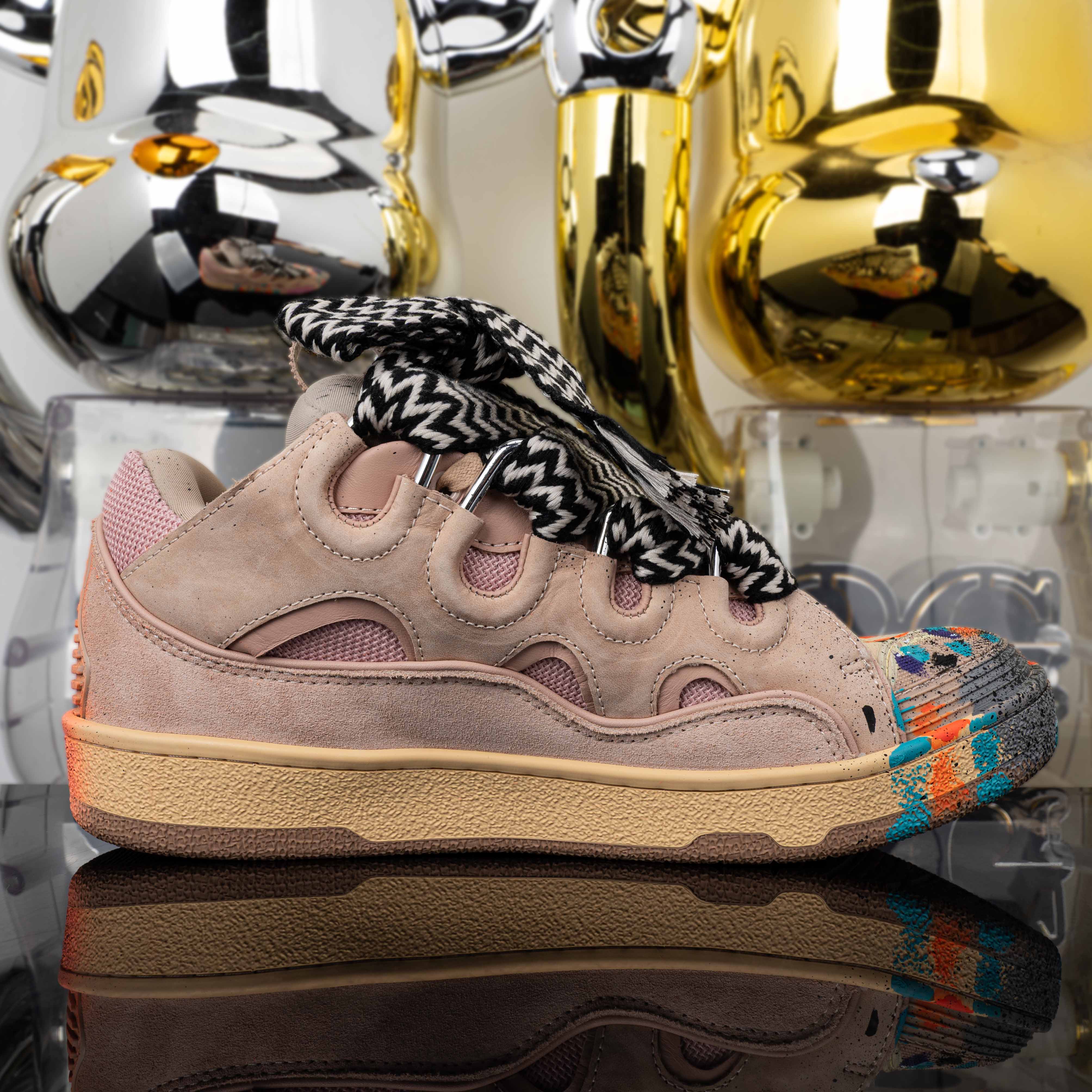 Lanvin Curb Sneakers  FW-SKDK02-DRGD-P225B5S0