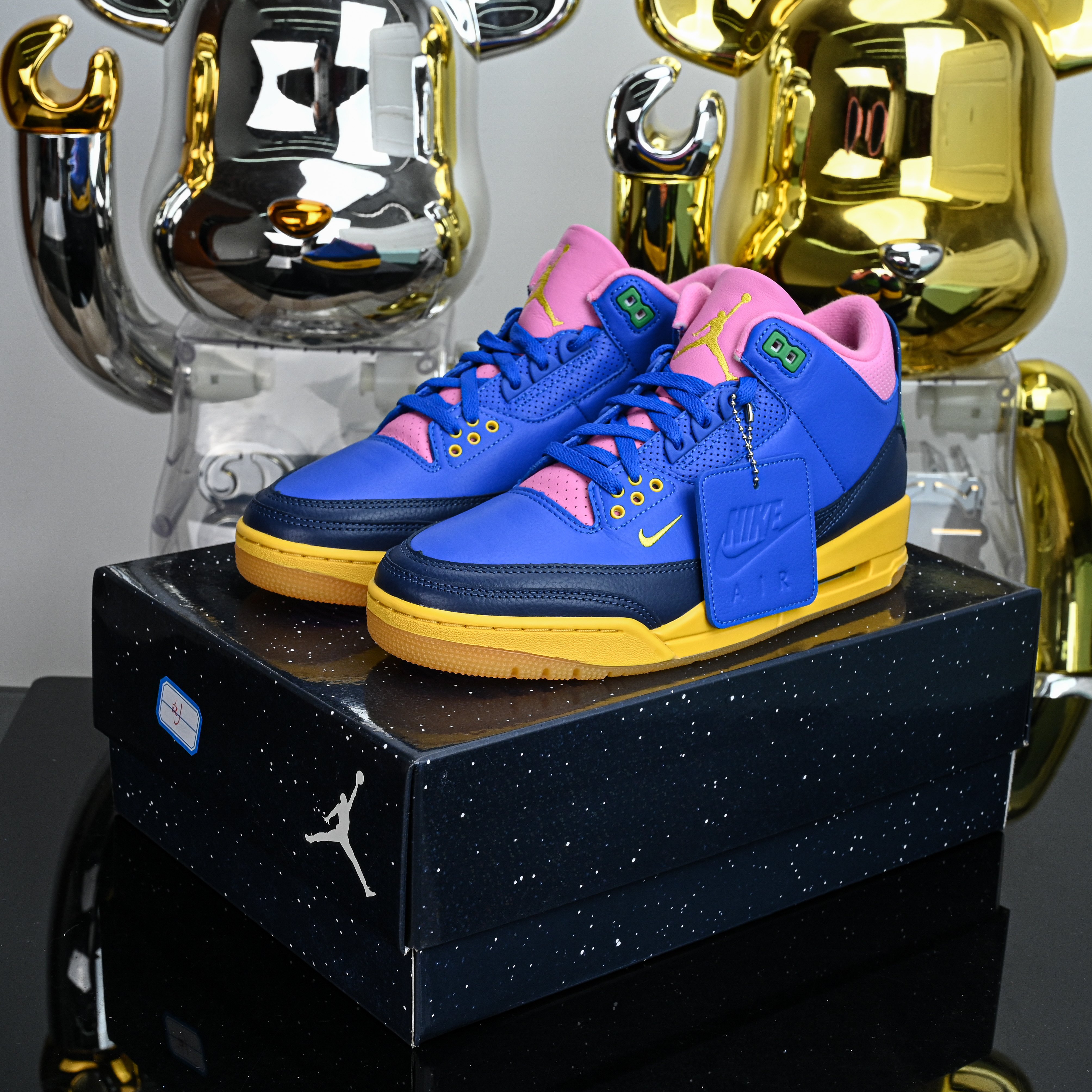 Air Jordan 3 Retro OG SP ‘Racer Blue Lucky     Green’    IV4871-400