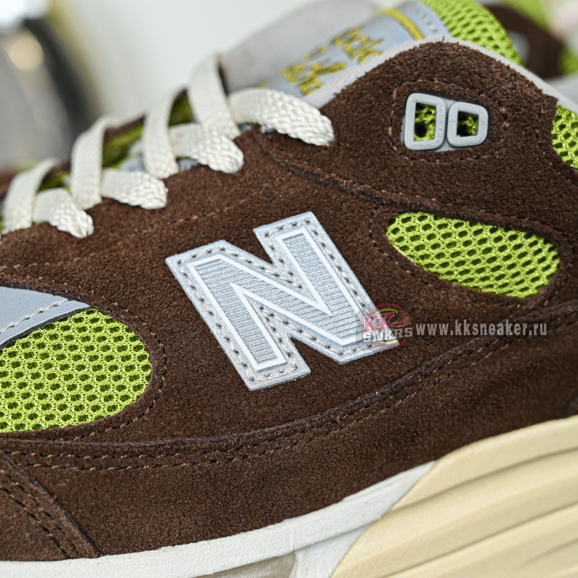 KITH x Danielle Cathari x New Balance NB 991 V2 Reverse Matcha  991CK2