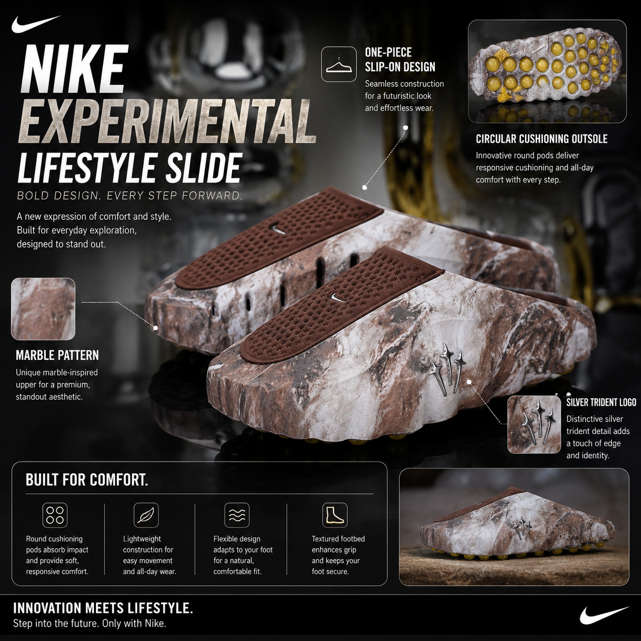 Nike Mind 001 “Brown Gold” HY5028-500