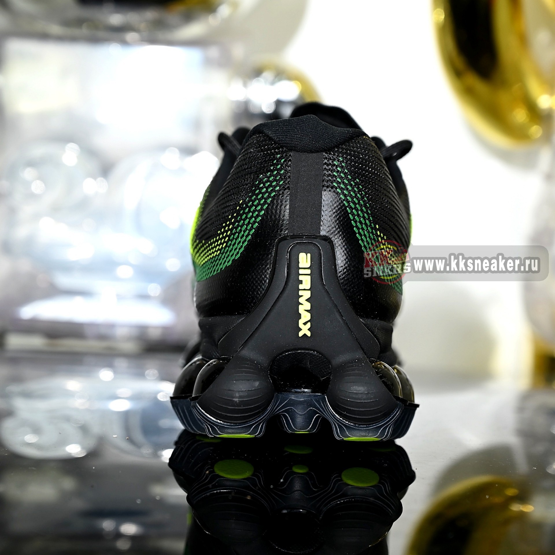 Nike Air Liquid Max “BlackChrome-Green Apple-Volt” IQ7634-001