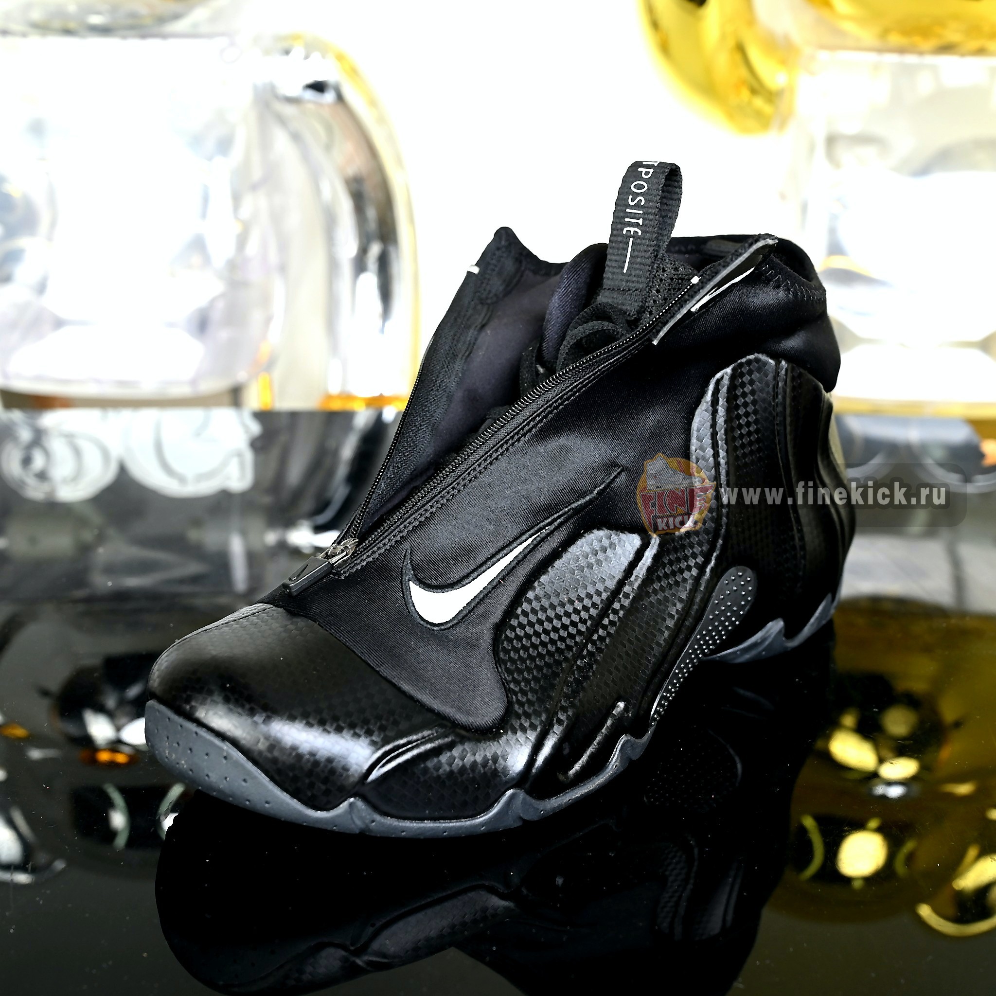 Nike Air Flightposite 2014 “Carbon Fiber Black” 642307-001