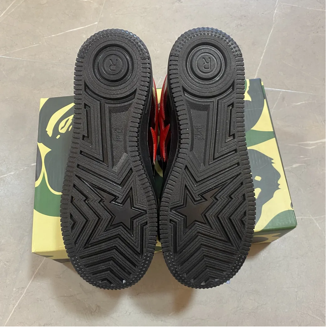 Bape Sta Low Shark Black