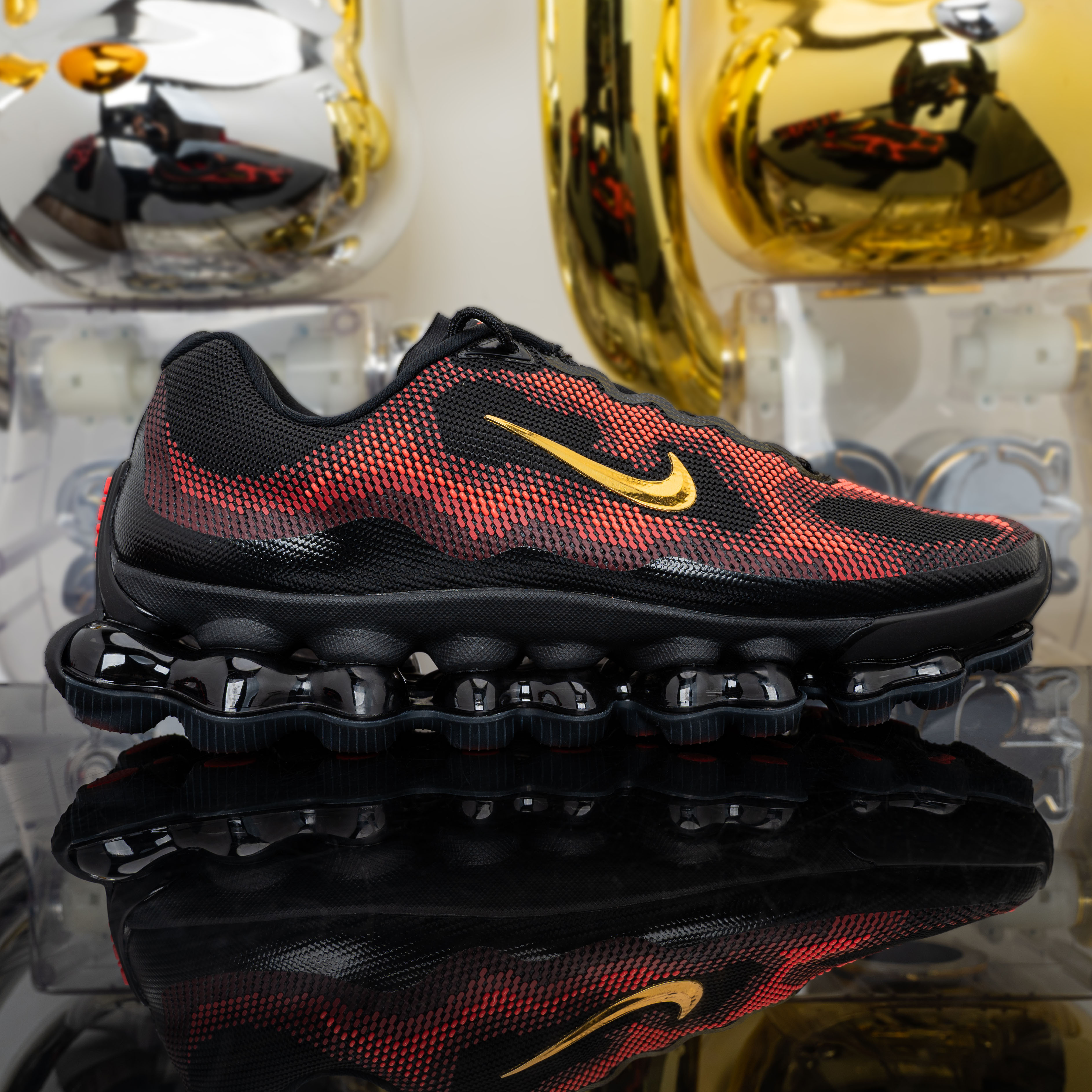 Nike Air Liquid Max “Bright Crimson and Fire Red” IQ7634-002