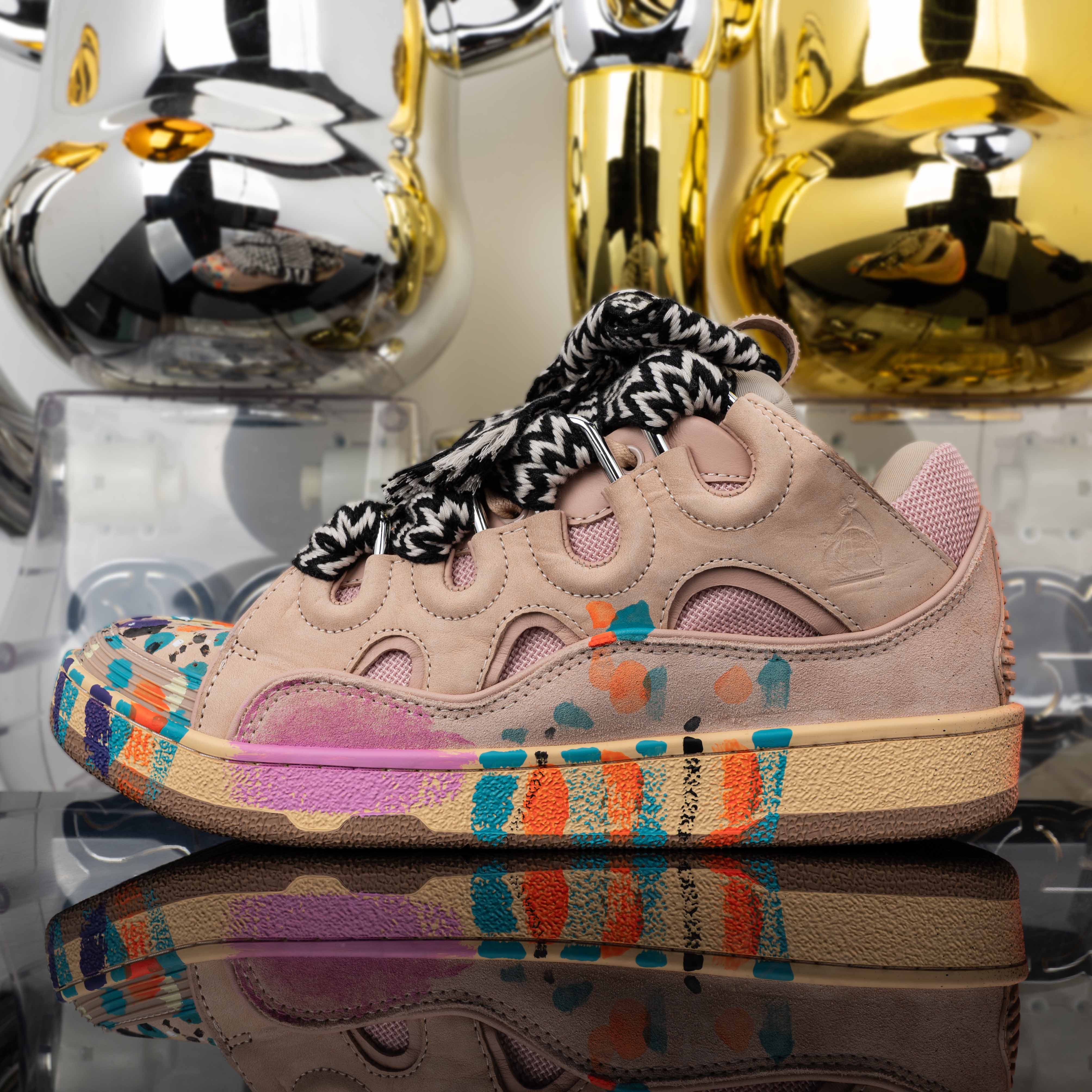 Lanvin Curb Sneakers  FW-SKDK02-DRGD-P225B5S0