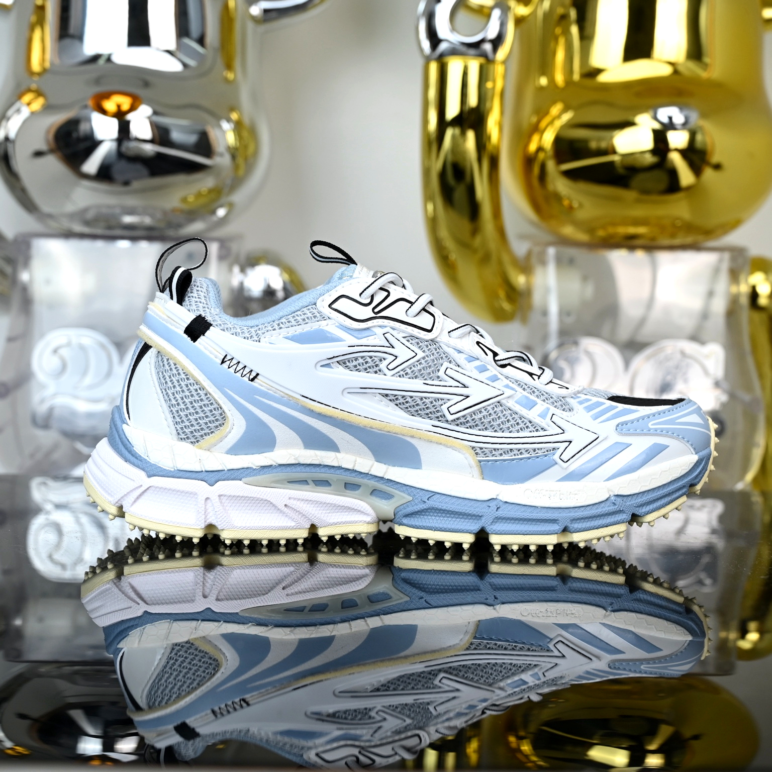 Off-White™ x Puma Velocity NITRO™ 3 “White  Blue”