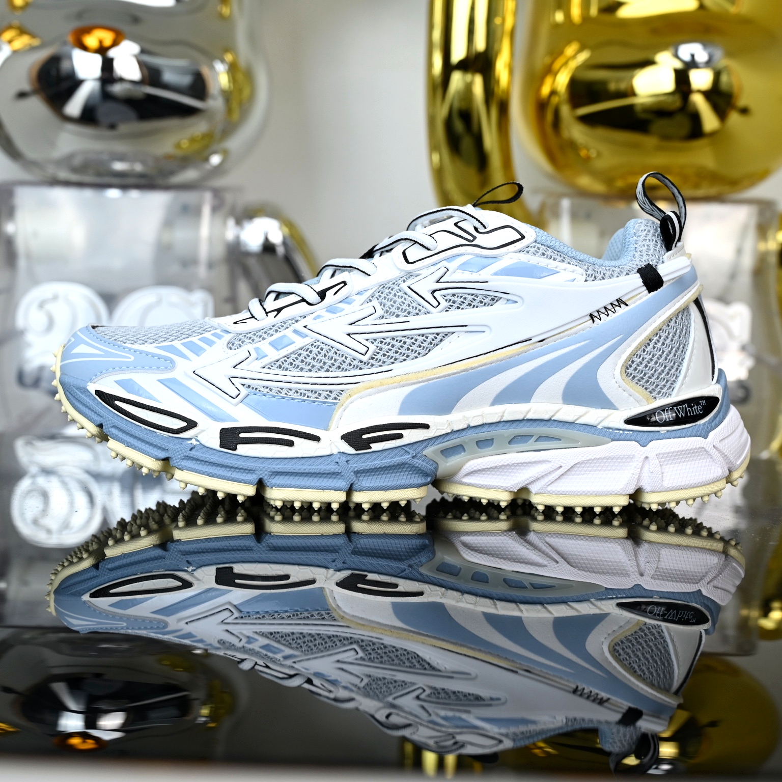 Off-White™ x Puma Velocity NITRO™ 3 “White  Blue”