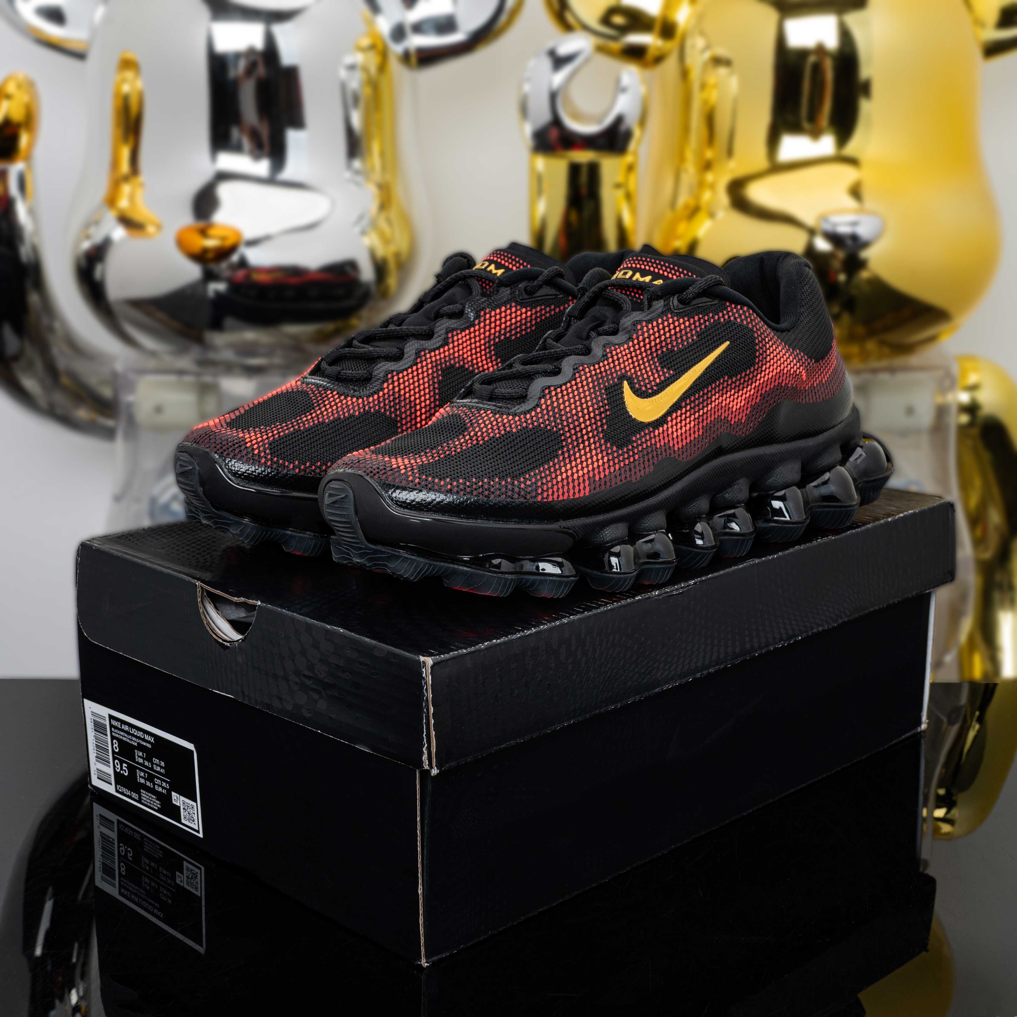 Nike Air Liquid Max “Bright Crimson and Fire Red” IQ7634-002