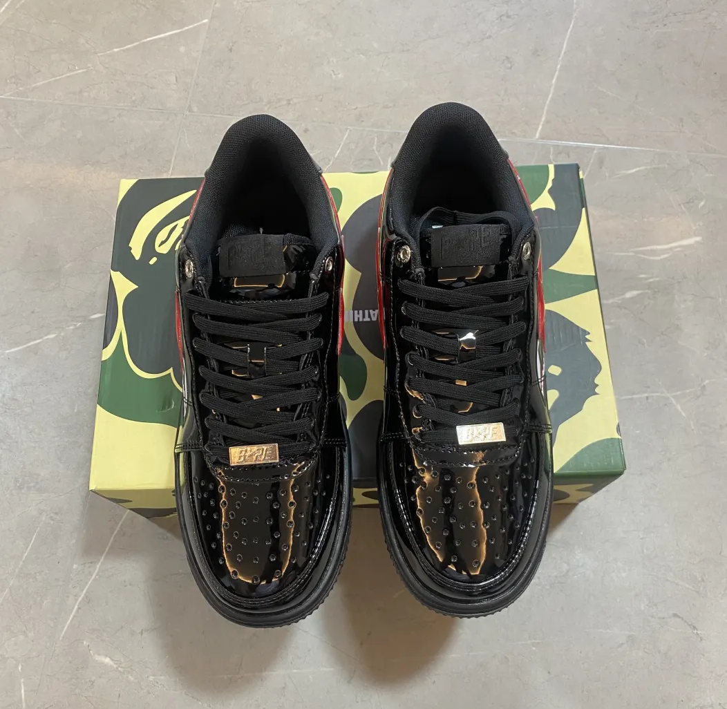Bape Sta Low Shark Black