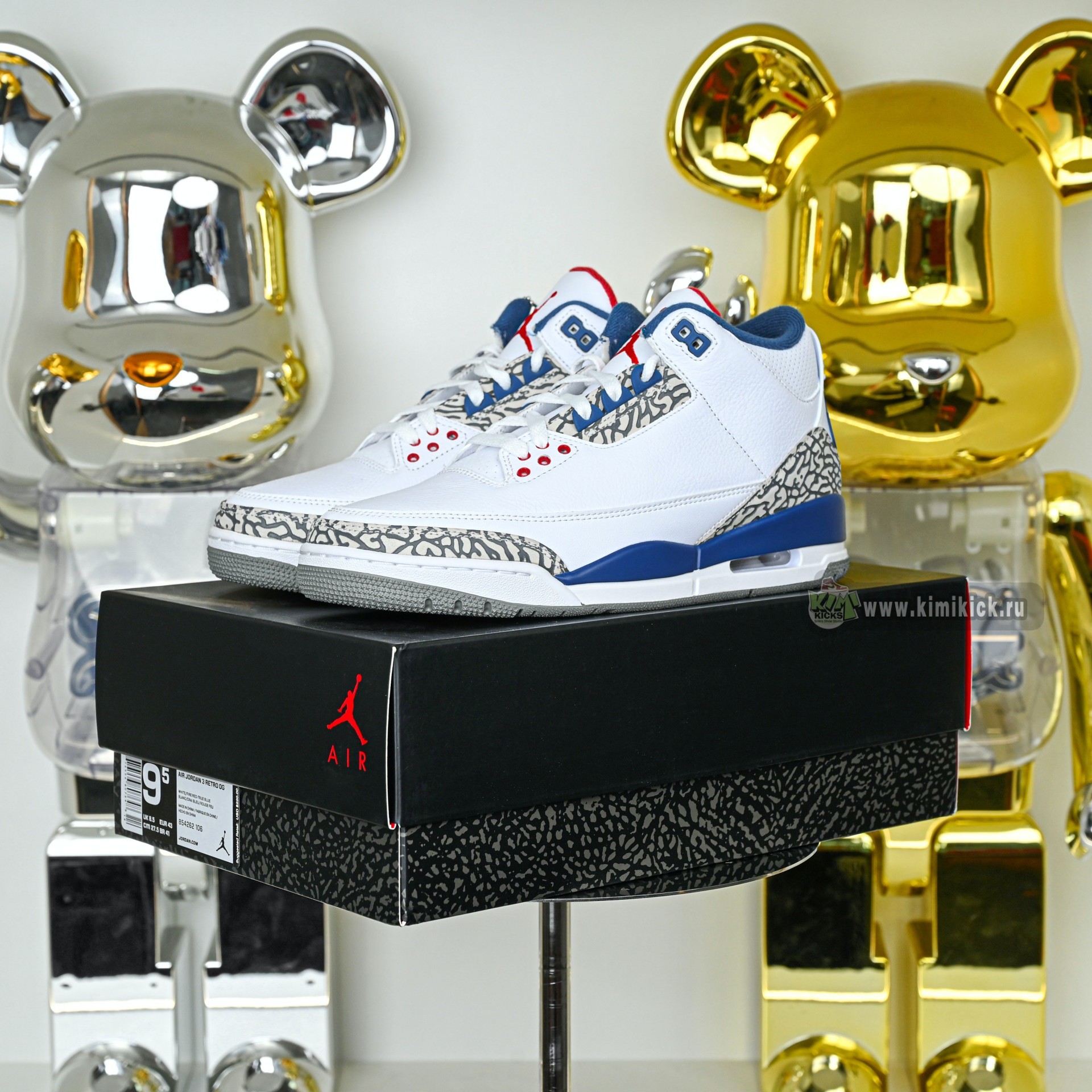 Air Jordan 3 True Blue