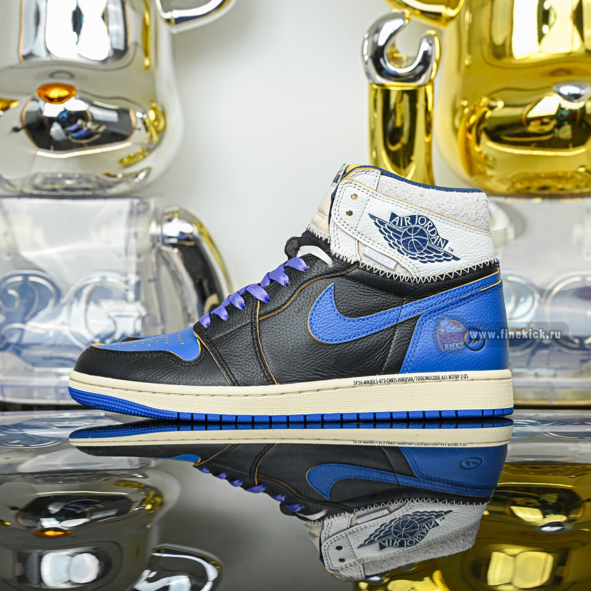 Union x Fragment Design x Air Jordan 1 High OG SP Royal  IO7847-001