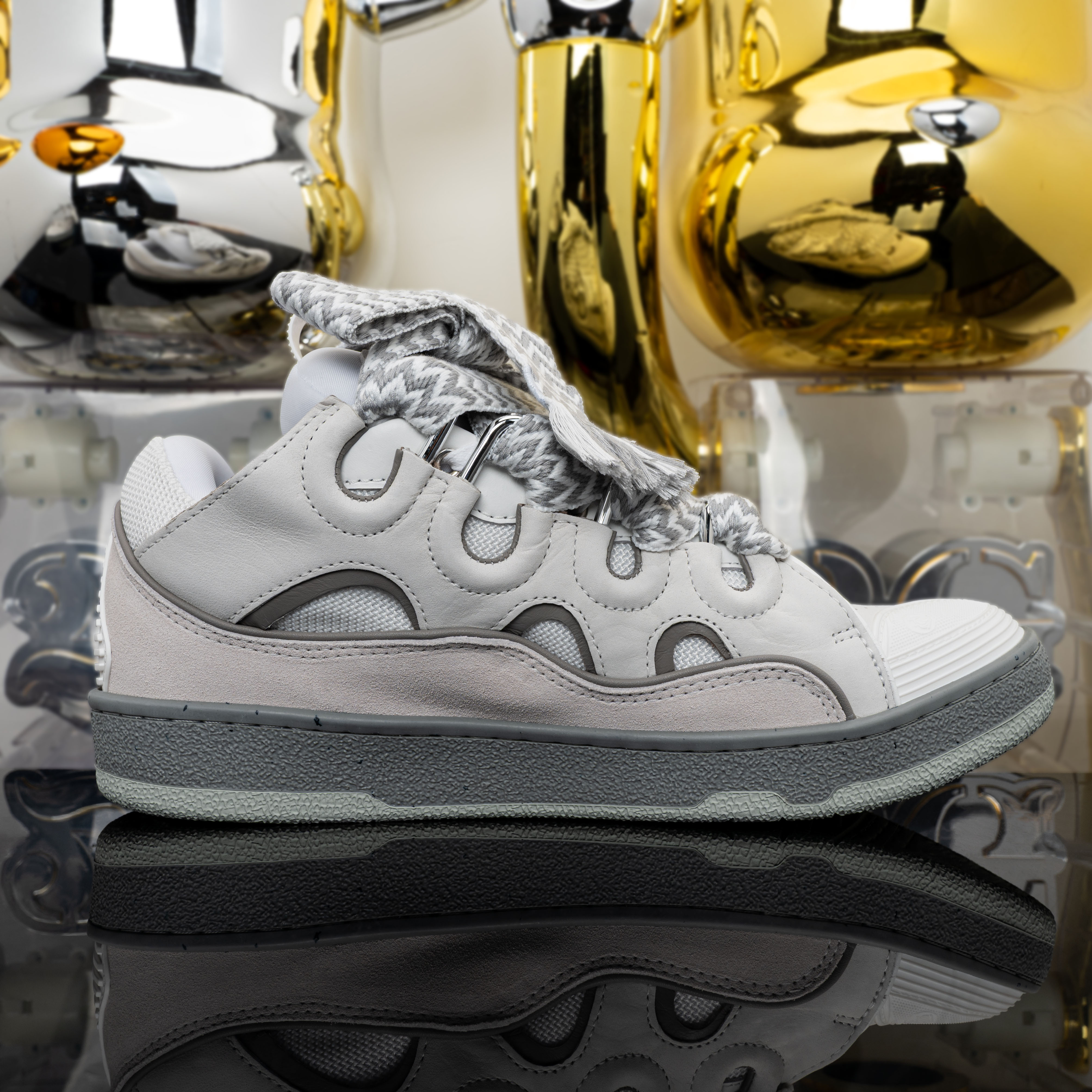 Lanvin Curb Sneakers FW-SKDK11-DOTS-P231300
