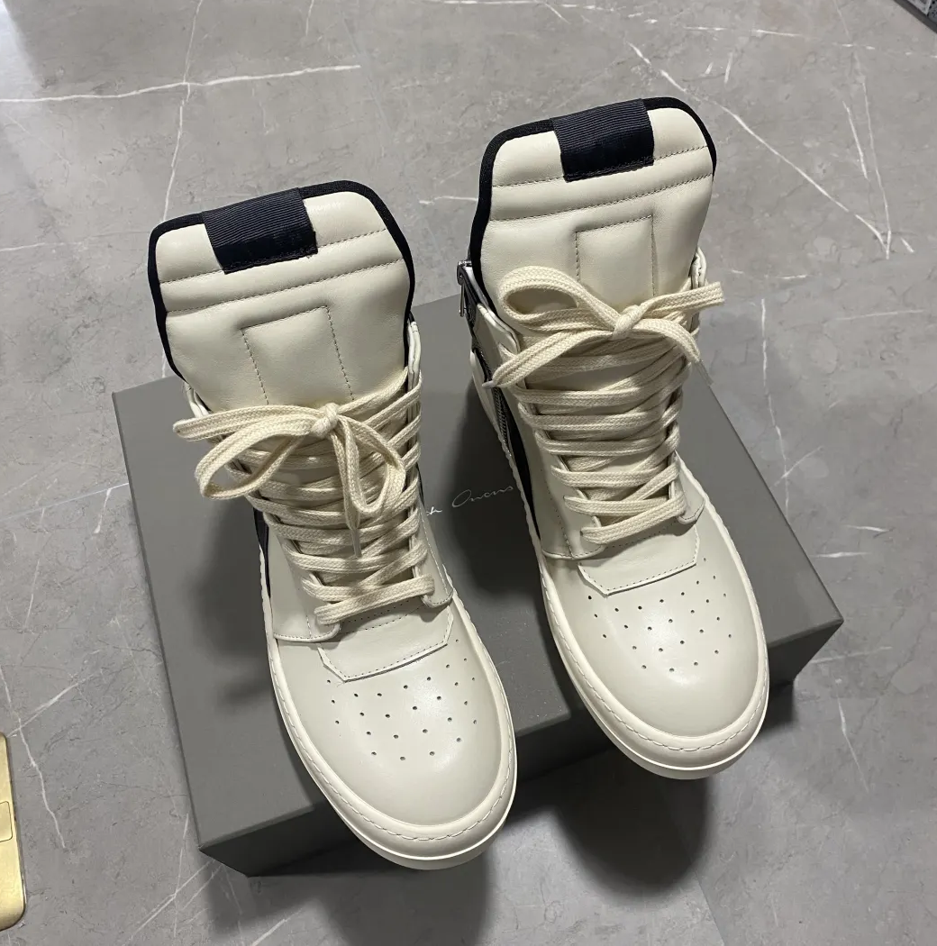 RICK OWENS High Top White
