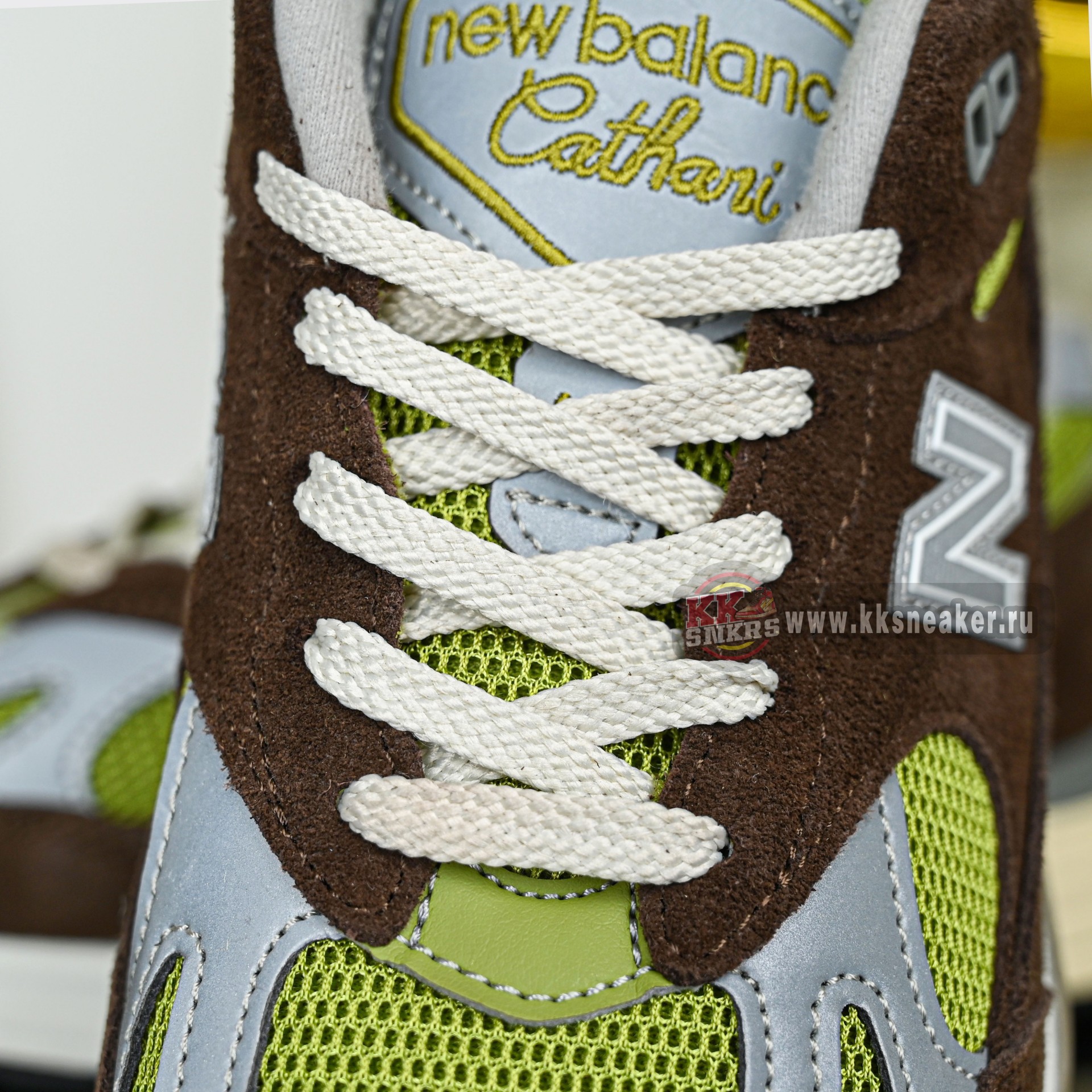 KITH x Danielle Cathari x New Balance NB 991 V2 Reverse Matcha  991CK2