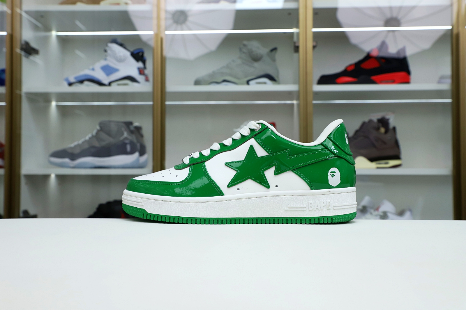 BAPE BAPESTA 'GREEN'