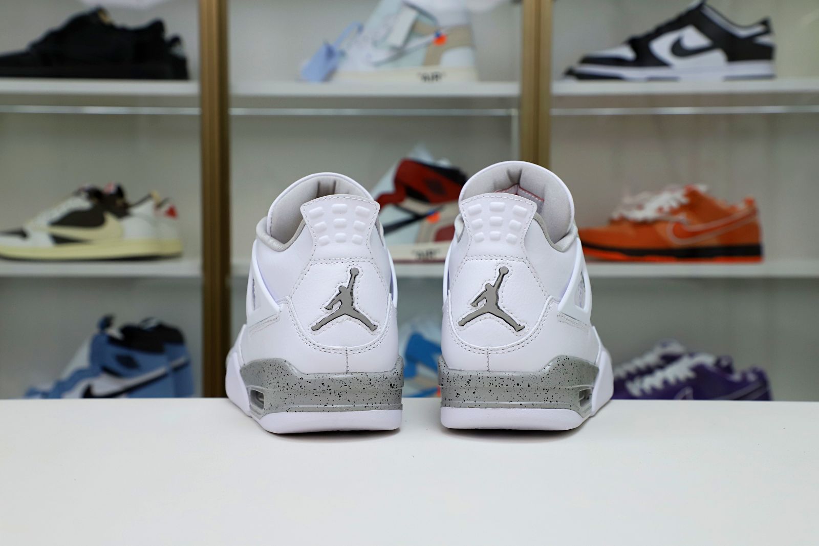 AIR JORDAN 4 RETRO 'WHITE OREO'