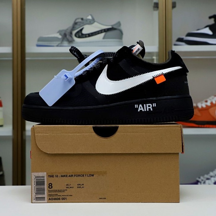 OFF-WHITE X AIR FORCE 1 LOW 'BLACK'