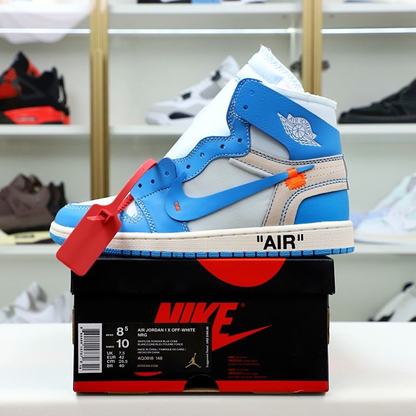OFF-WHITE X AIR JORDAN 1 RETRO HIGH OG 'UNC'