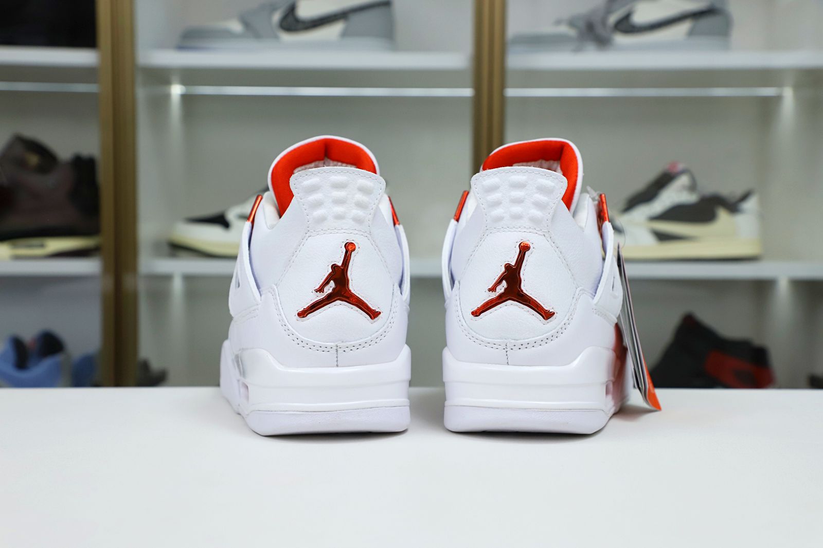 Air Jordan 4 retro“orange metallic