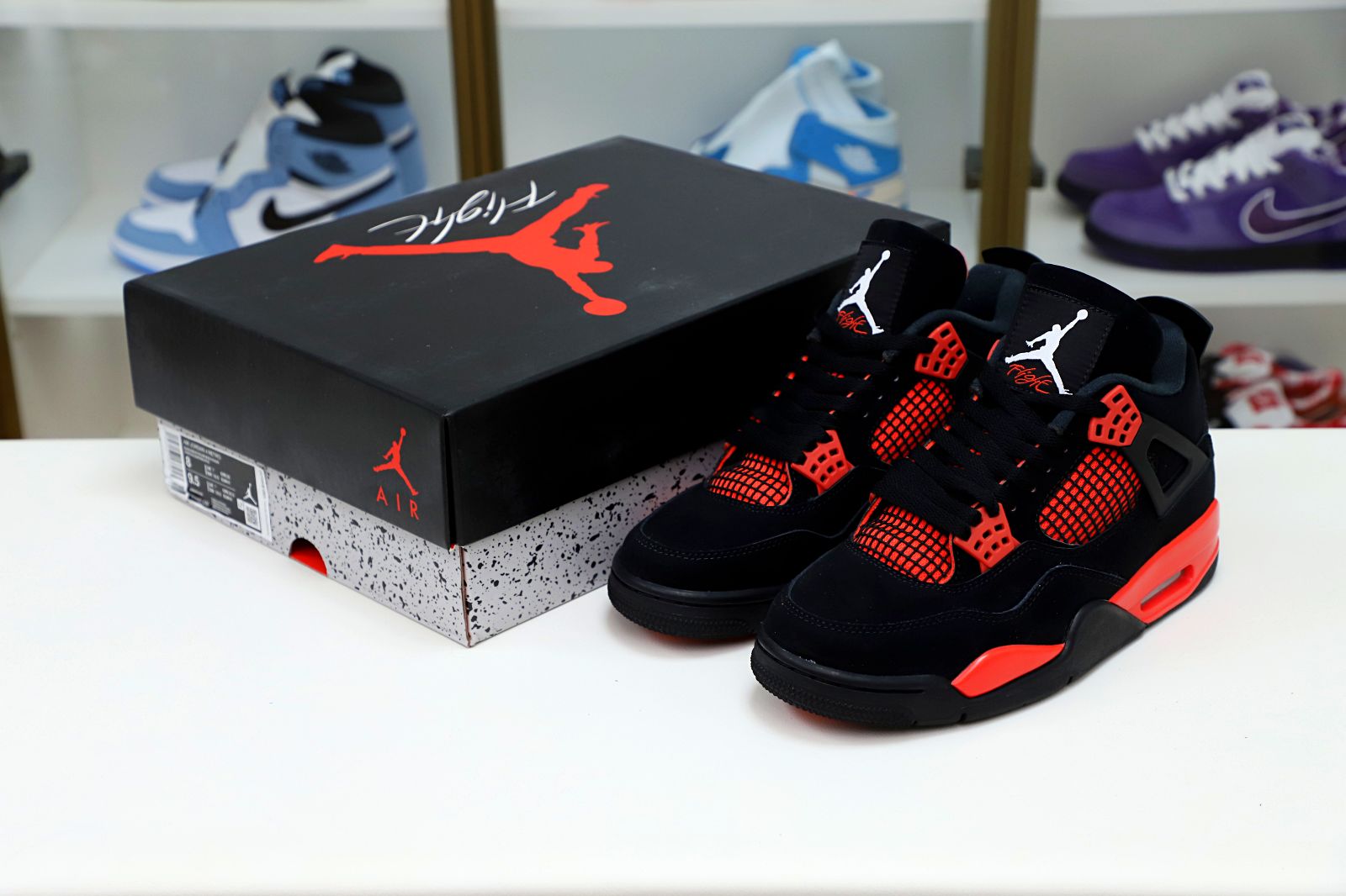 AIR JORDAN 4 RETRO 'RED THUNDER'