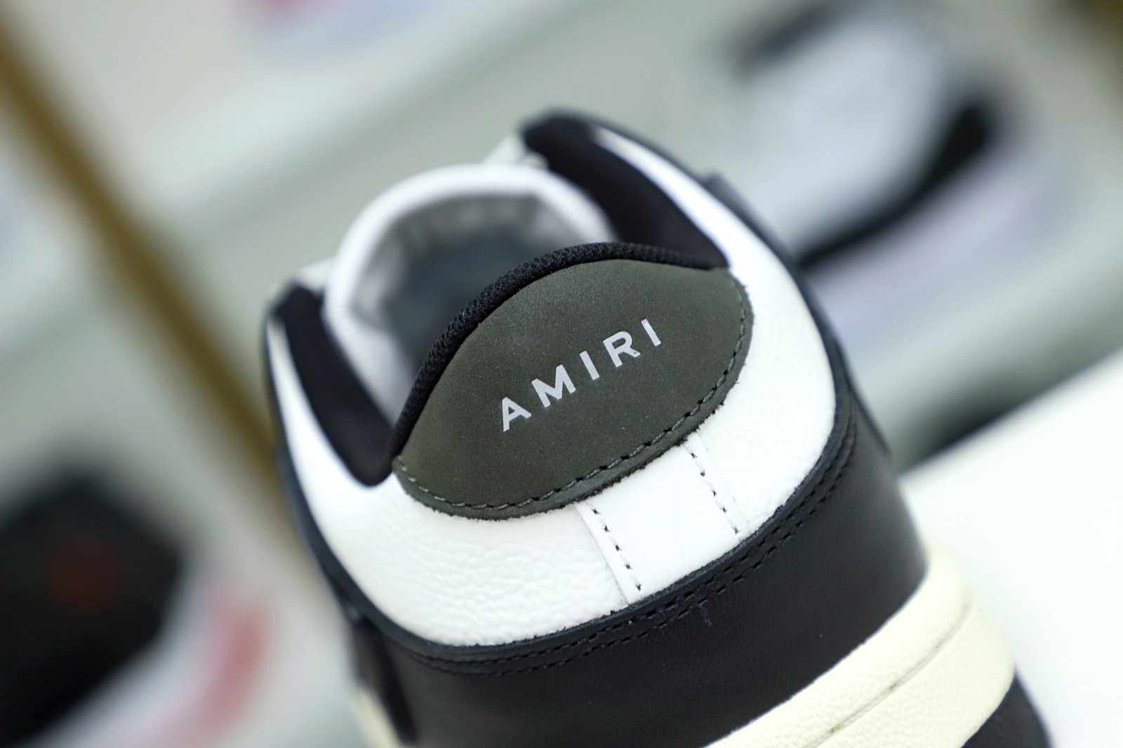 AMIRI LEATHER SKEL