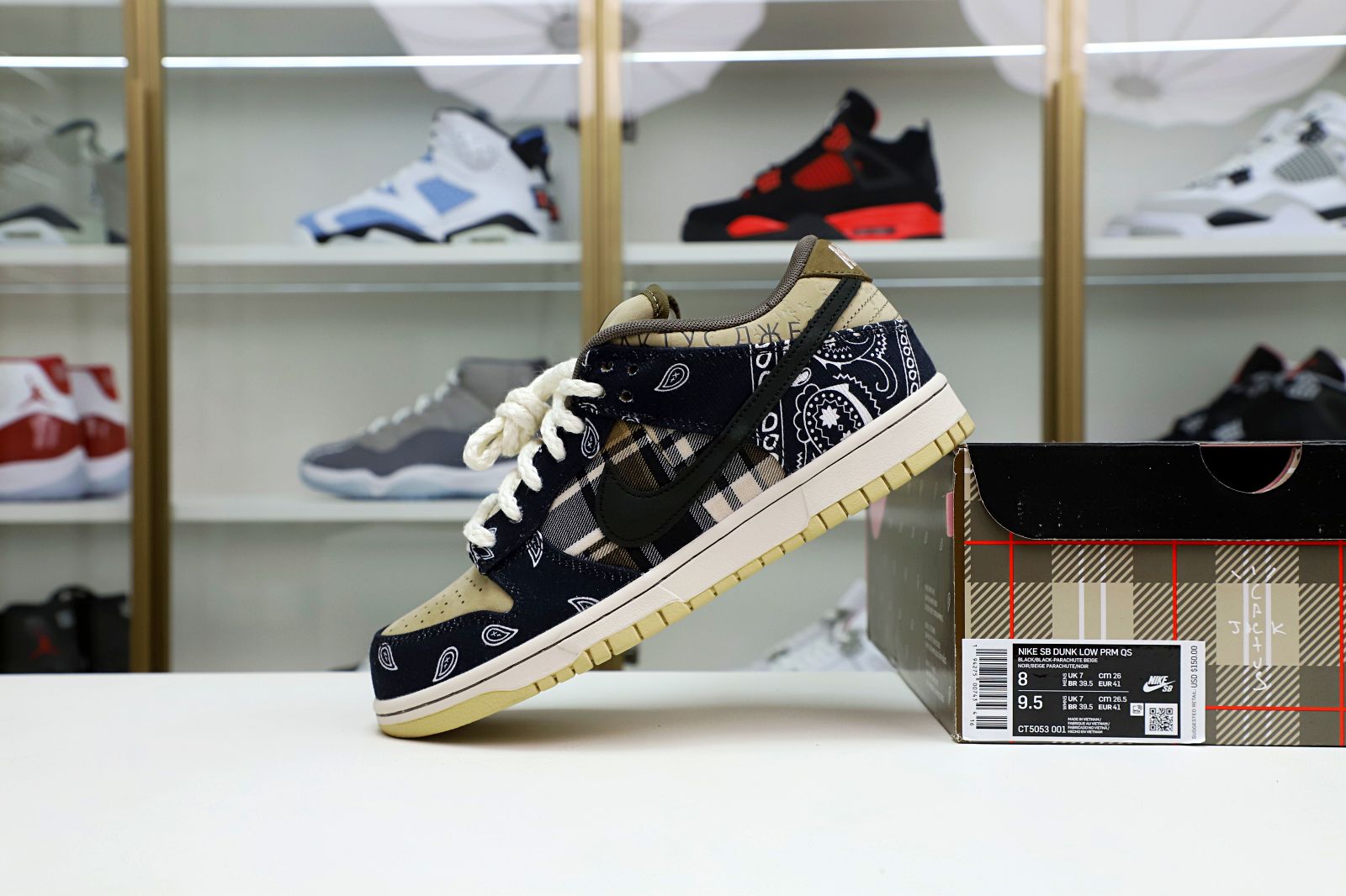 TRAVIS SCOTT X DUNK LOW PREMIUM QS SB 'CACTUS JACK'