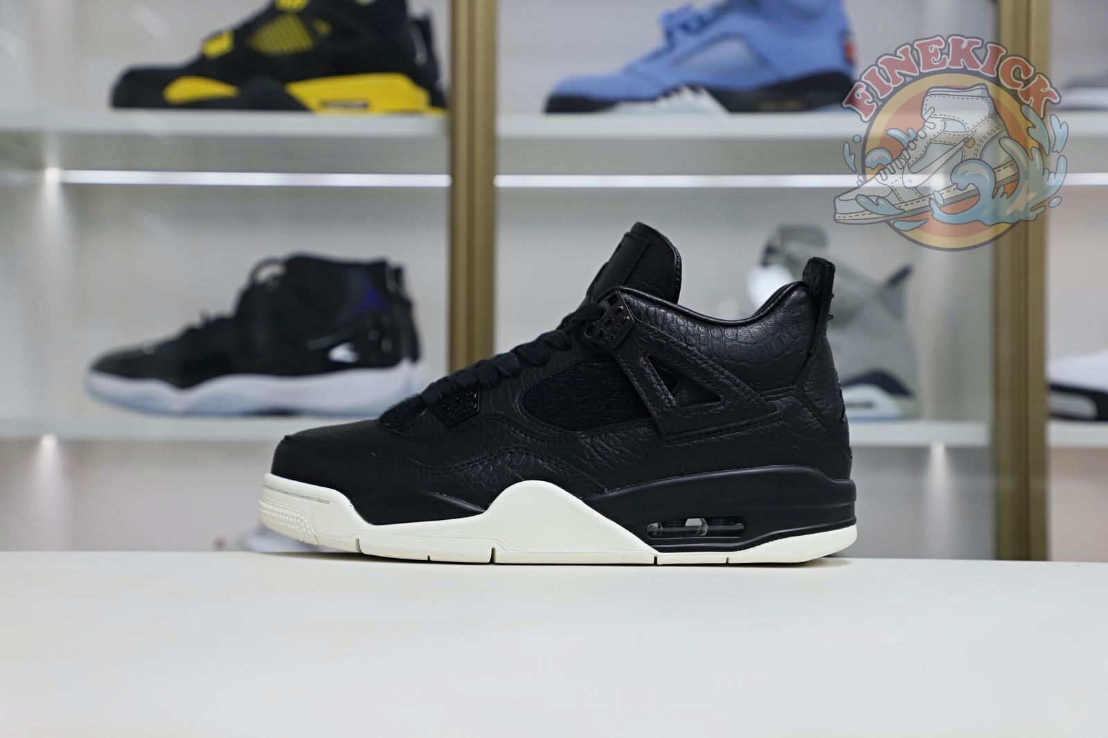 Air Jordan 4 retro ponyhair black