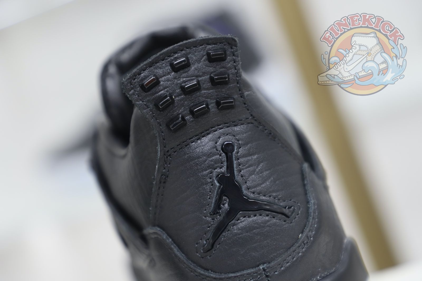 Air Jordan 4 retro ponyhair black