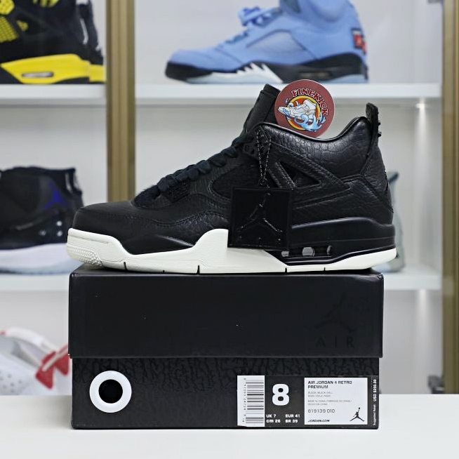 Air Jordan 4 retro ponyhair black