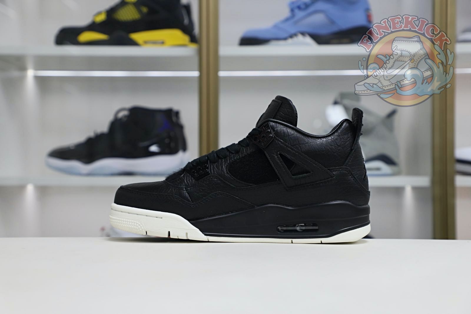 Air Jordan 4 retro ponyhair black
