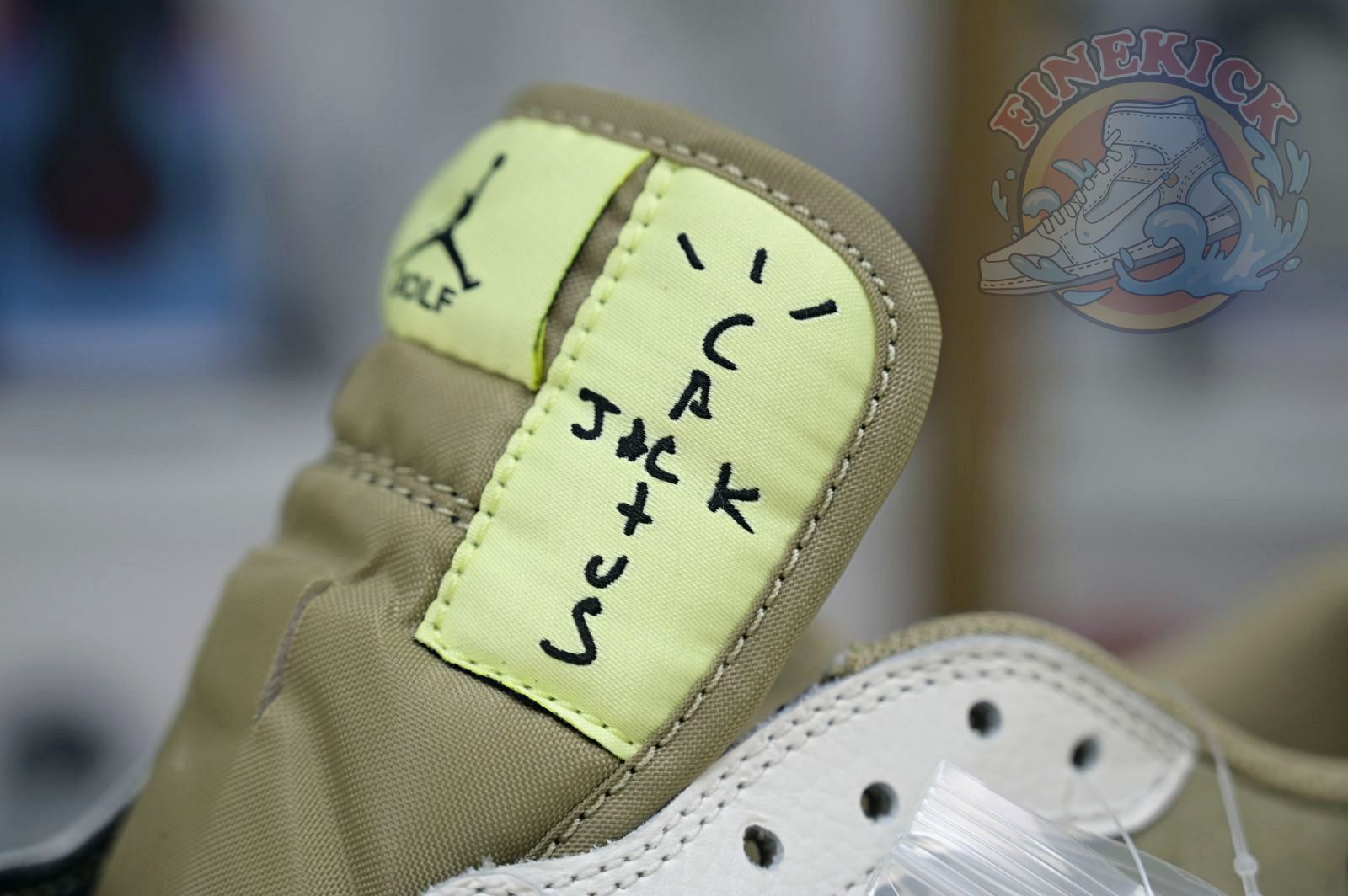 Travis Scott x Air Jordan 1  Low Golf 6.0